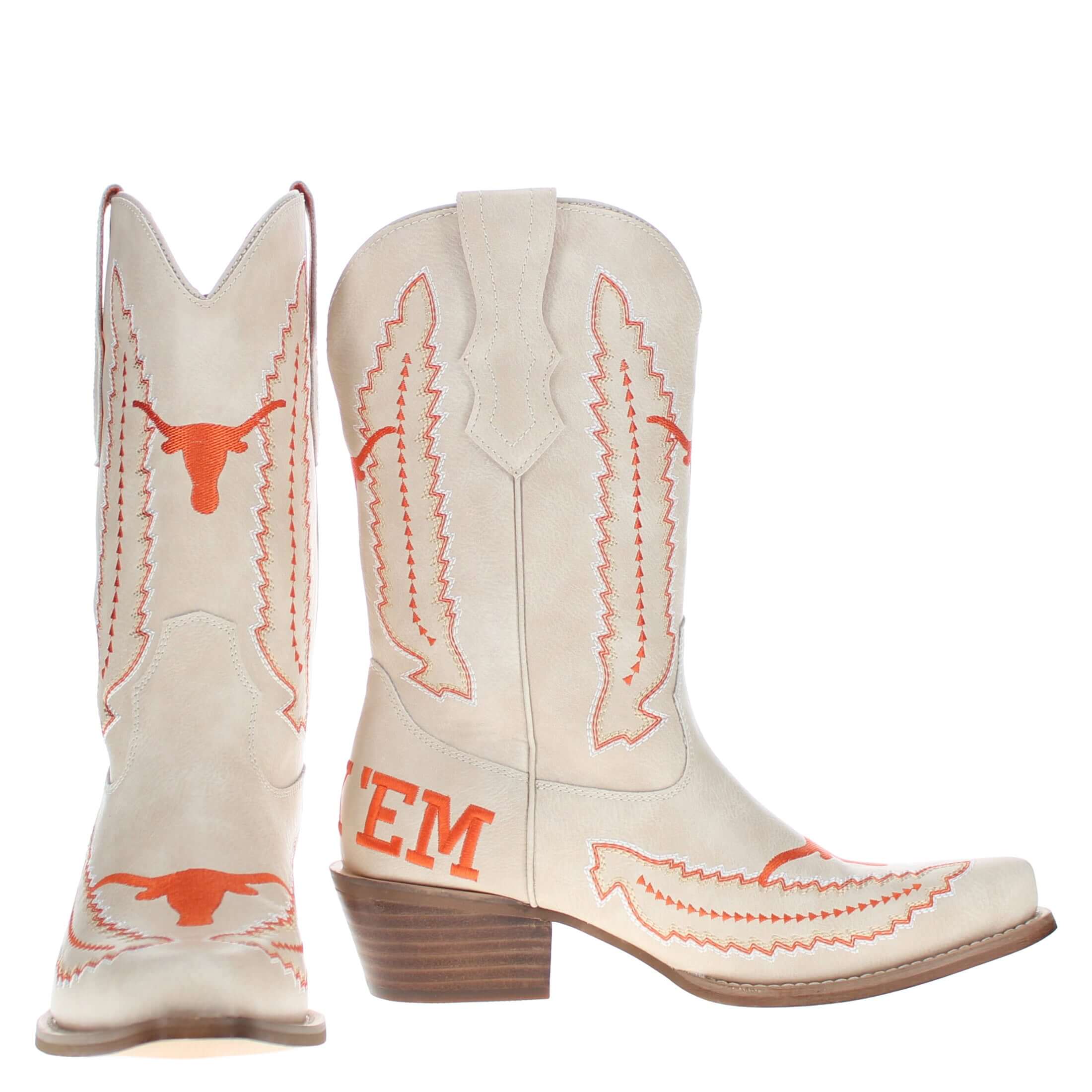 University of Texas Mimi Short Bone Boot By V By Vaccari