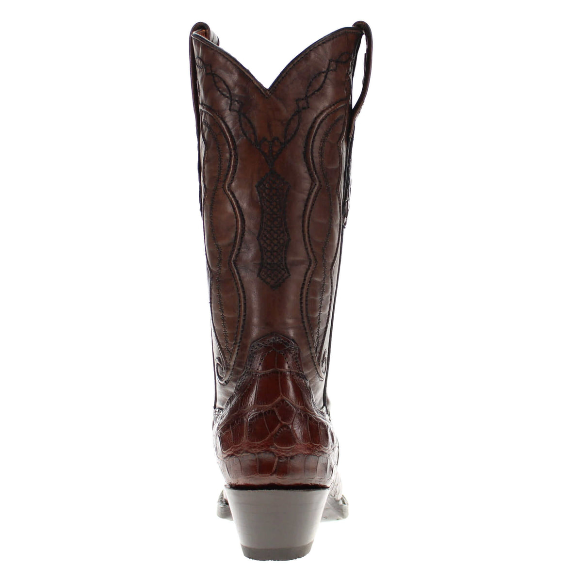 Women's Vaccari American Alligator Belly Snip Toe Boots by Vaccari