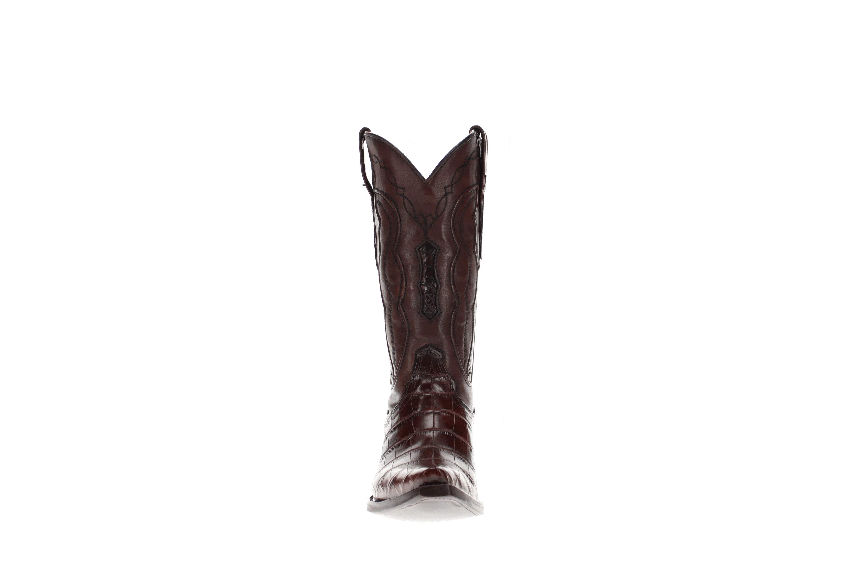 Women's Vaccari American Alligator Belly Snip Toe Boots by Vaccari