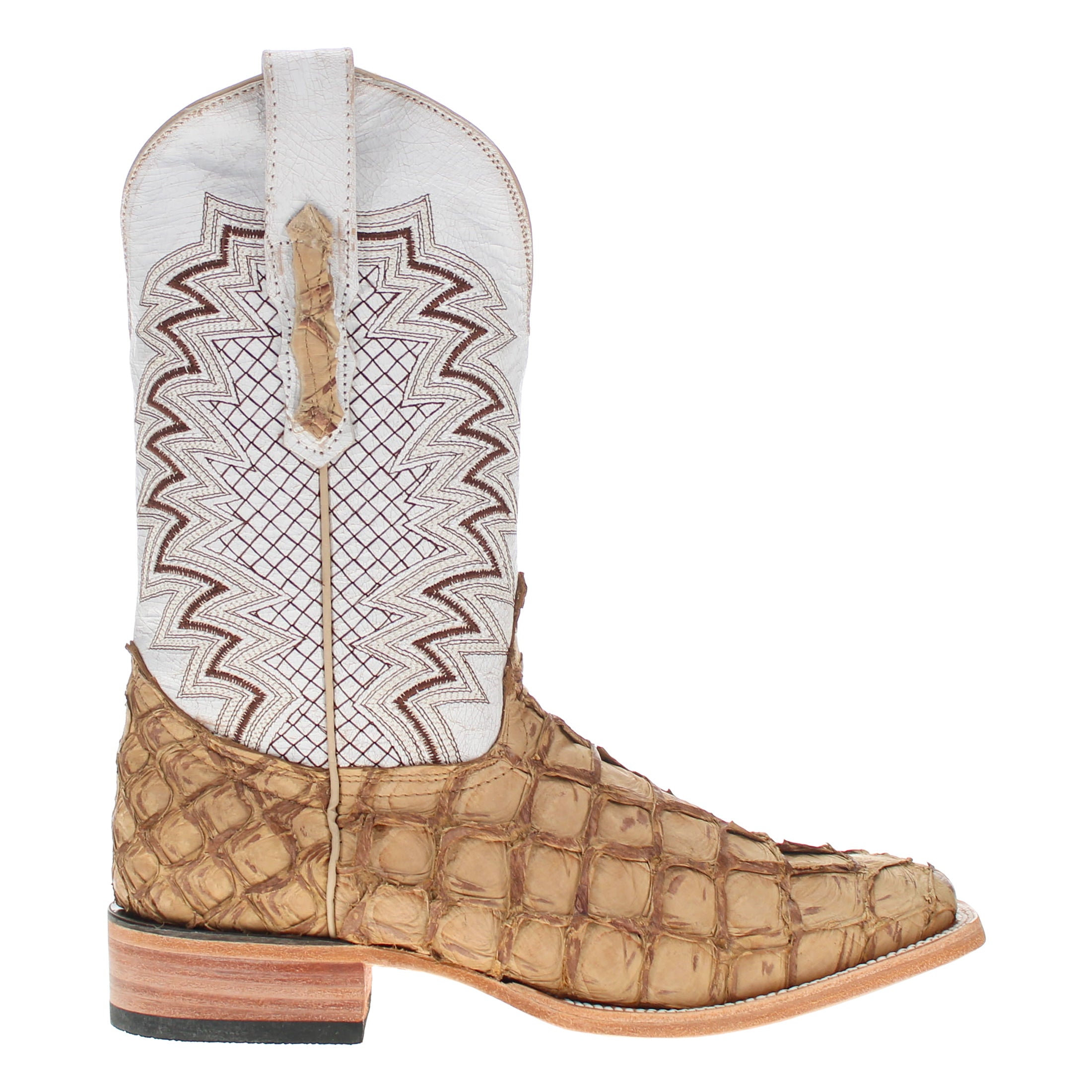Men's Orix Pirarucu Fish Cowboy Boots Dylan by Vaccari Core