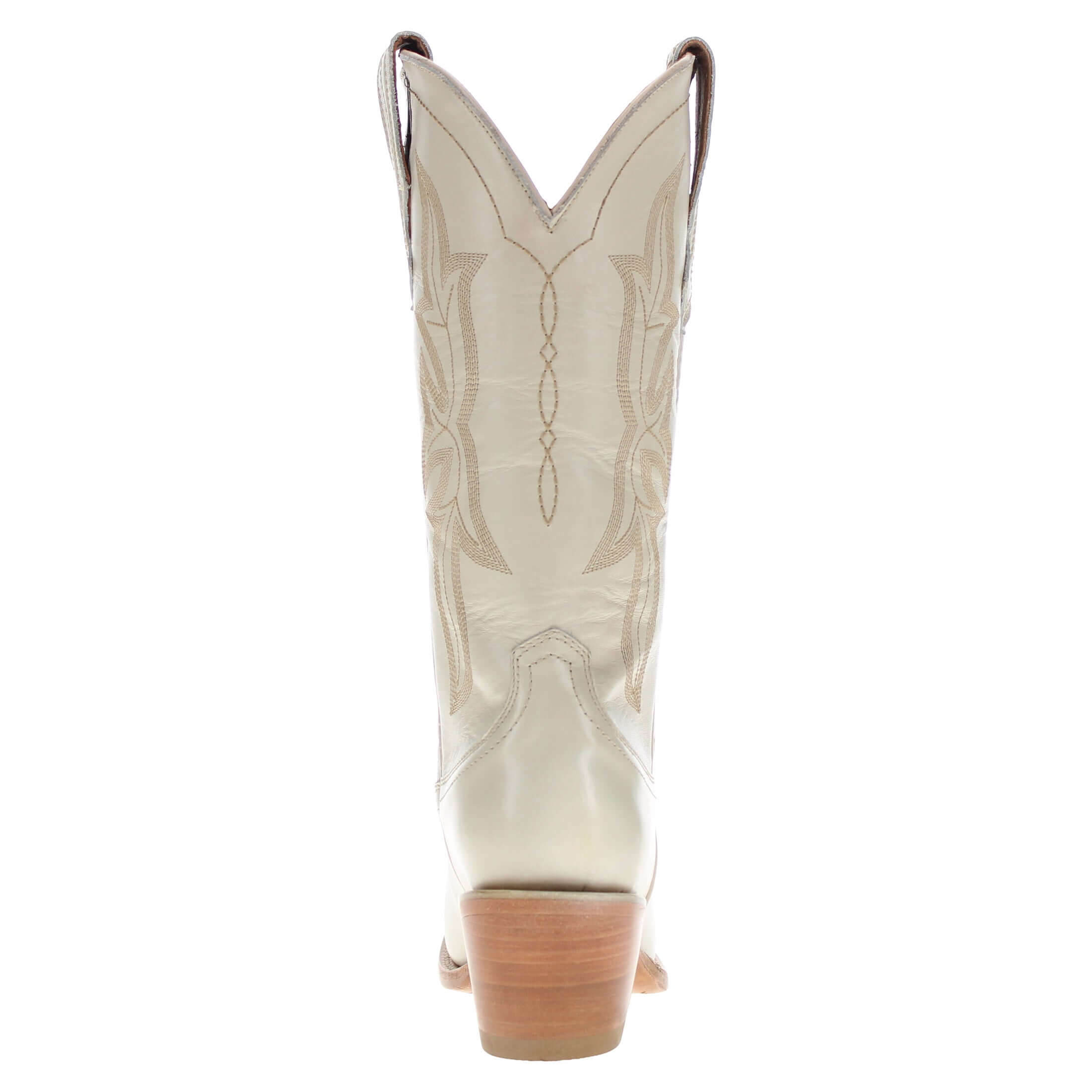 Women's Bone Leather Cowgirl Boots Quinn by Vaccari Core