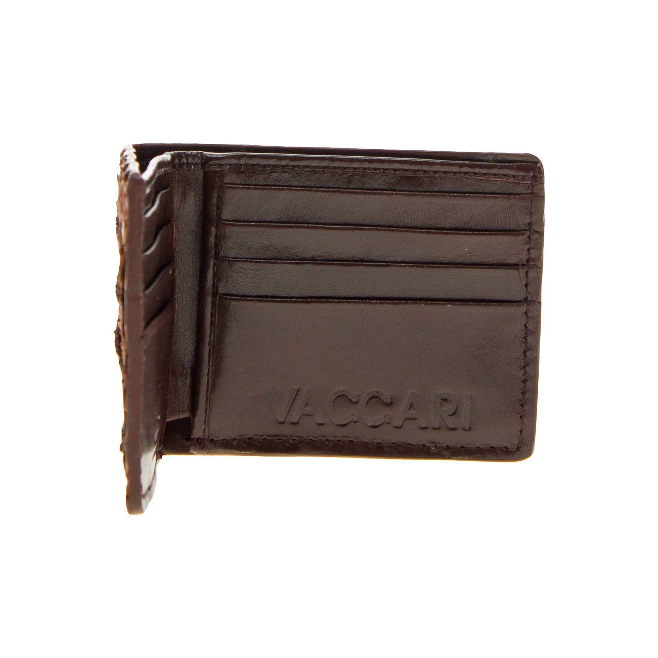 Men's Rustic Brown Pirarucu Fish Billfold Wallet