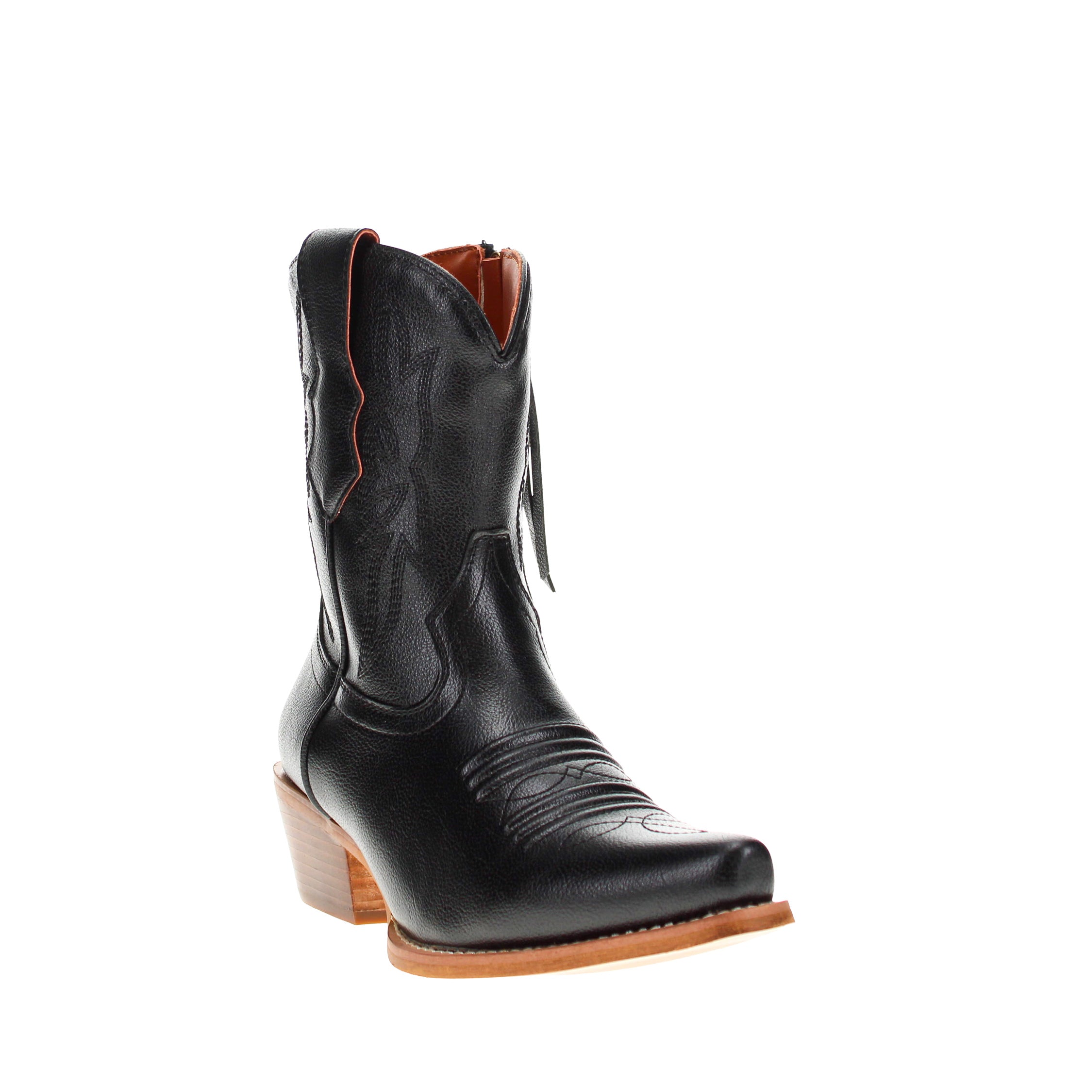 Women's Black Cowgirl Boots with Color Tassel Jane by V by Vaccari