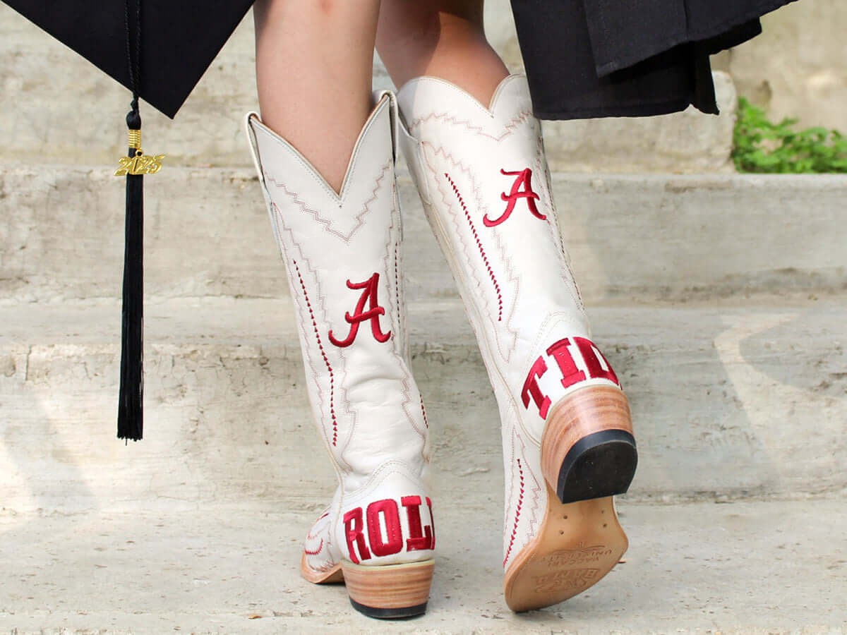 University of Alabama Naomi Cowgirl Boots