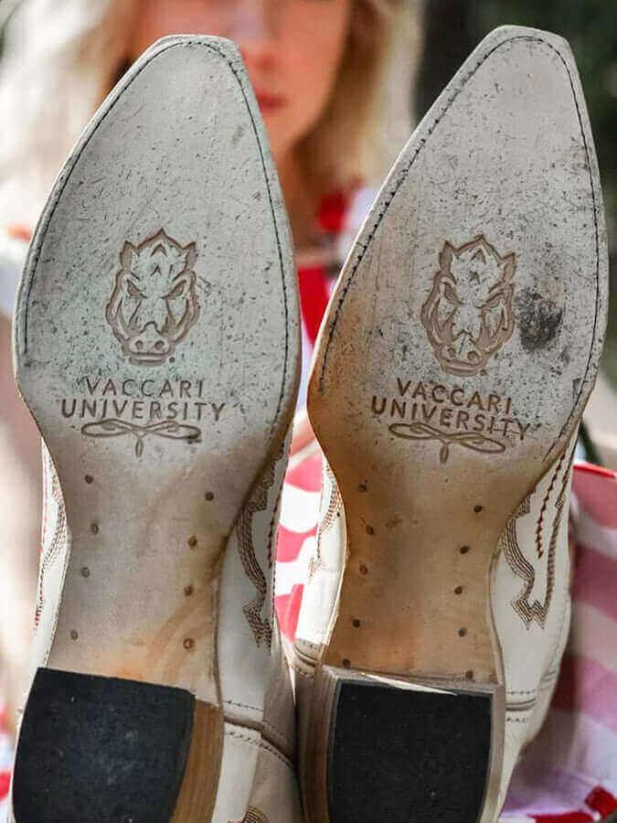 University of Arkansas Naomi Cowgirl Boots