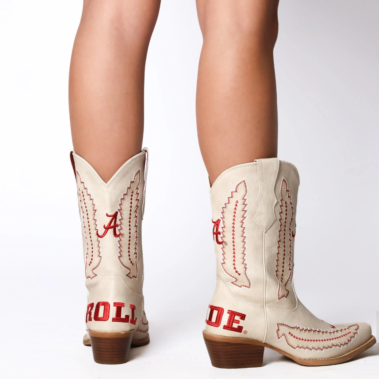 University of Alabama Mimi Short Bone Boot By V By Vaccari