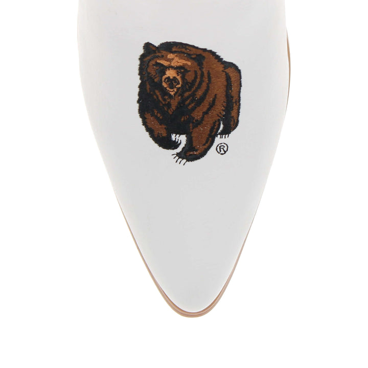 Women's University of Montana Tall White Boot Blair By V By Vaccari