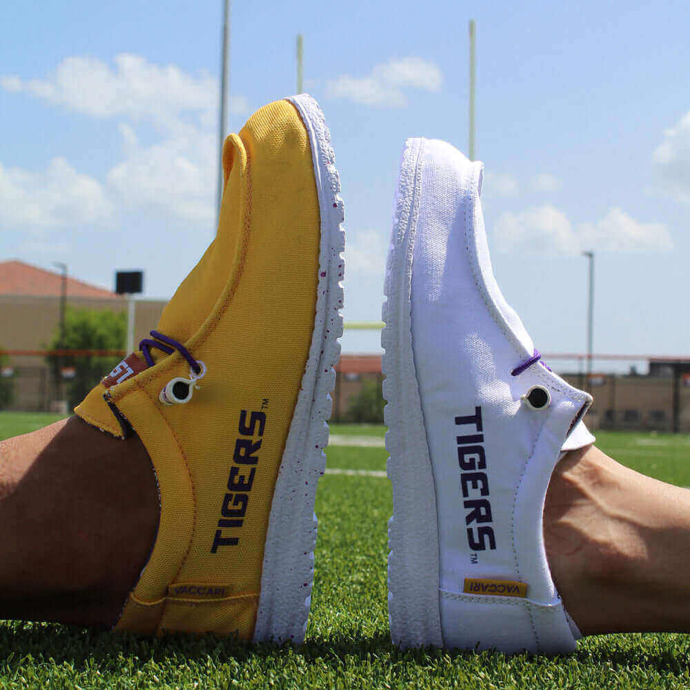 LSU Canvas Shoes by Vaccari University