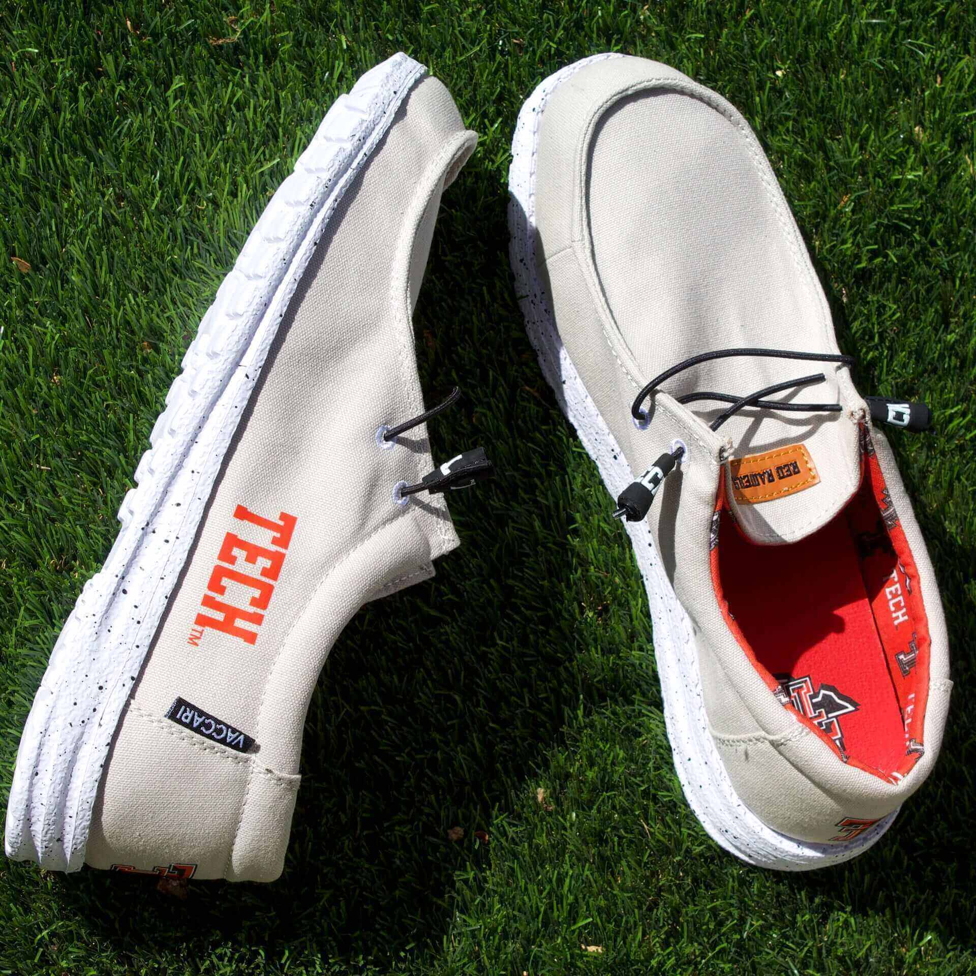 Texas Tech Canvas Shoes by Vaccari University