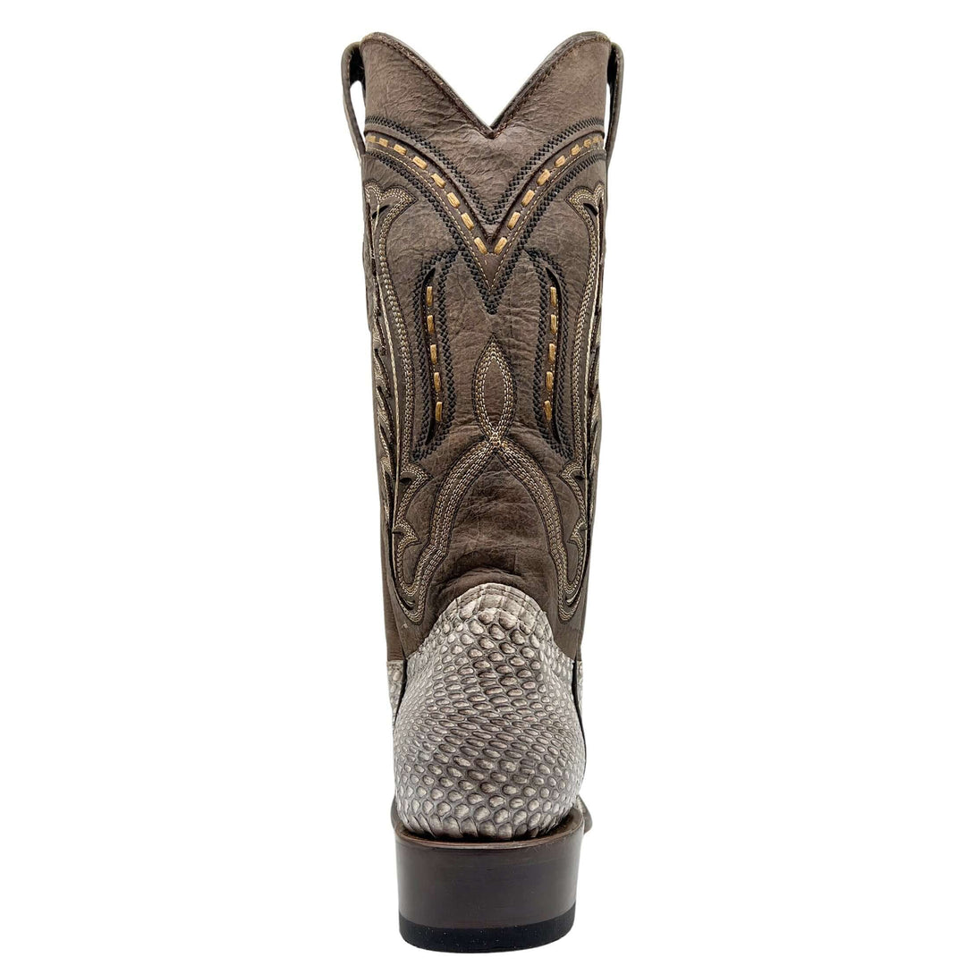 Men's Cobra Cowboy Boots | JW Toe Snakeskin Cobra Boots | Natural Cobra | Vaccari | Size {pa_select a size}{pa_select a width}