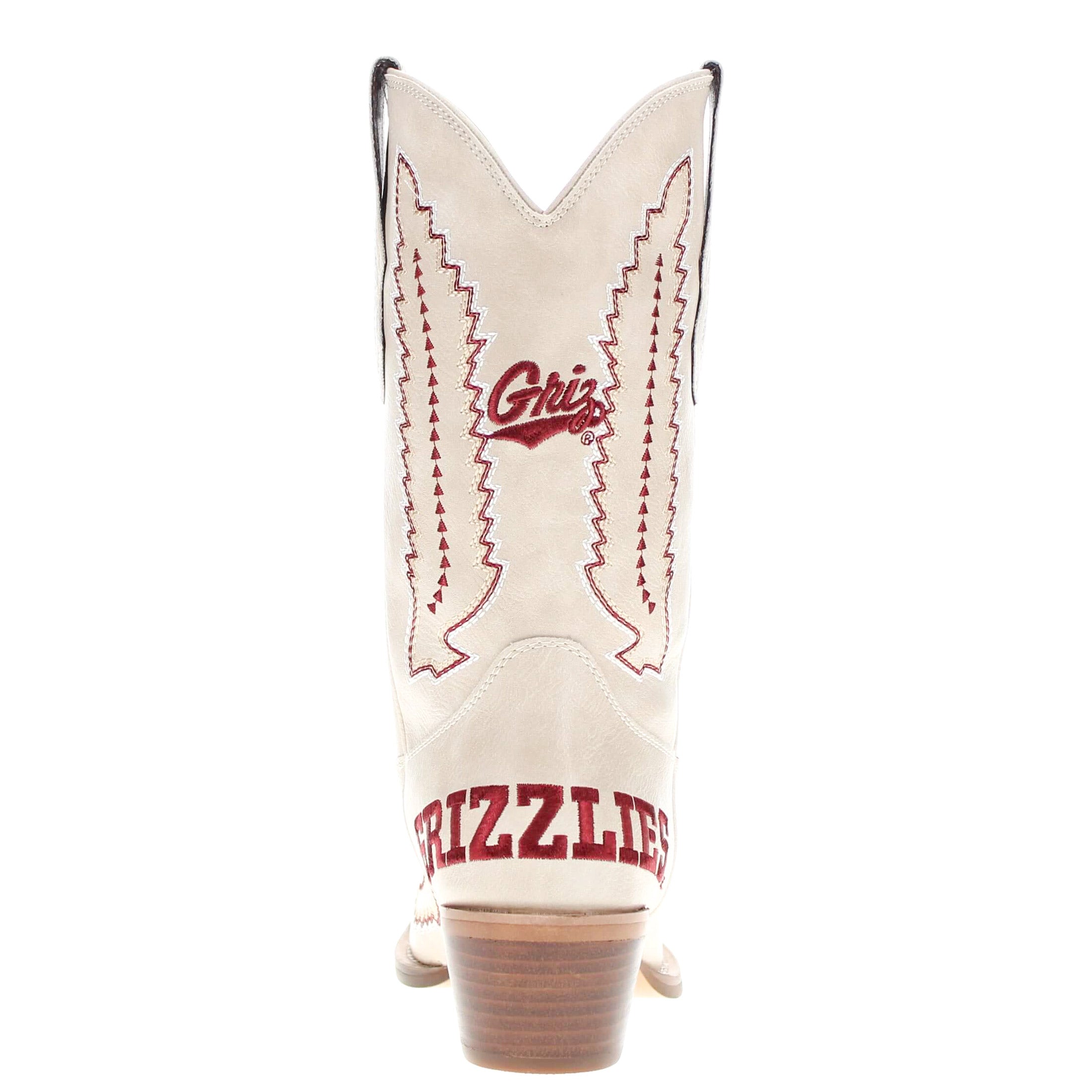 Women's University of Montana Bone Cowgirl Boot Mimi by V by Vaccari