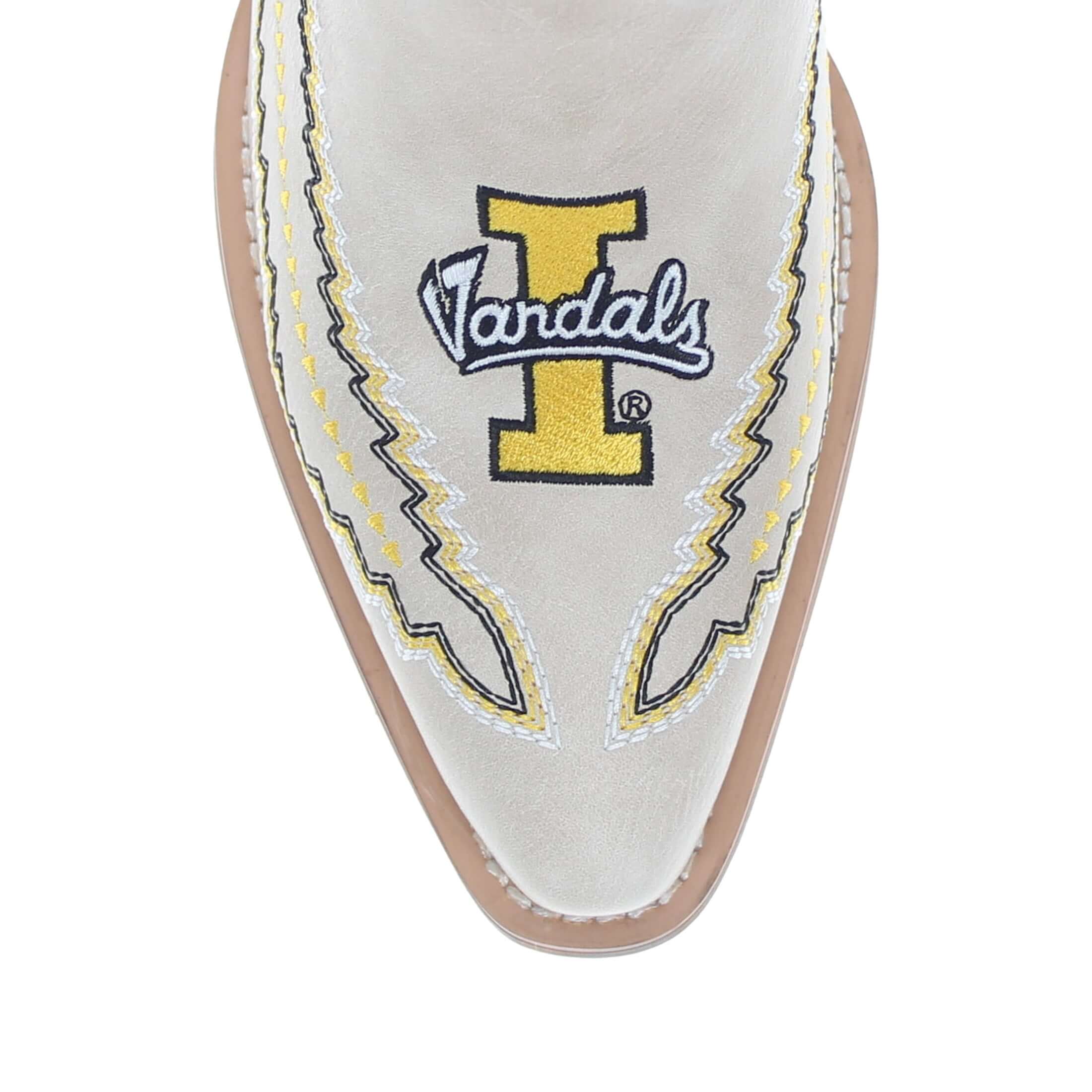 Women's University of Idaho Bone Cowgirl Boot Mimi by V by Vaccari