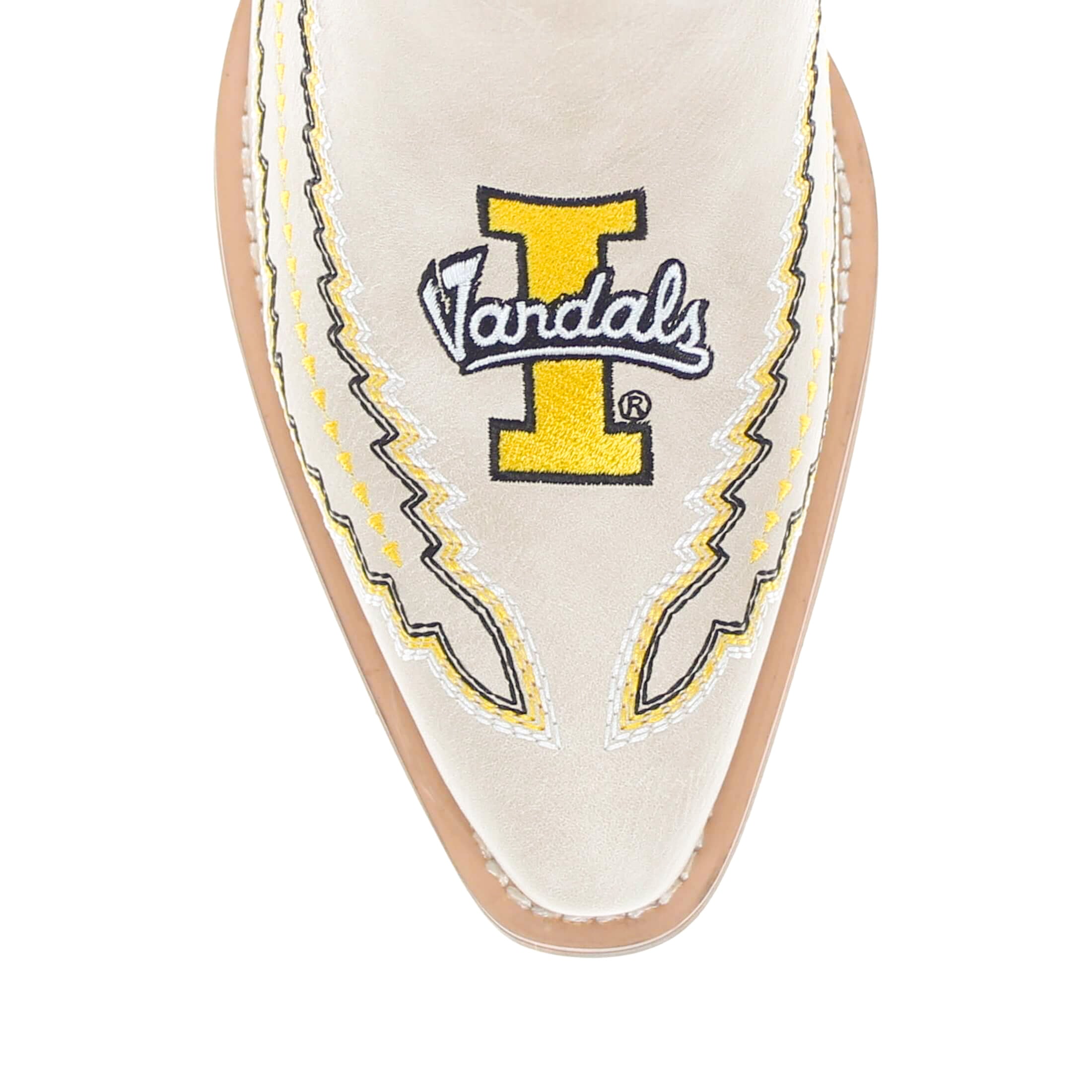 Women's University of Idaho Bone Cowgirl Boot Mimi by V by Vaccari