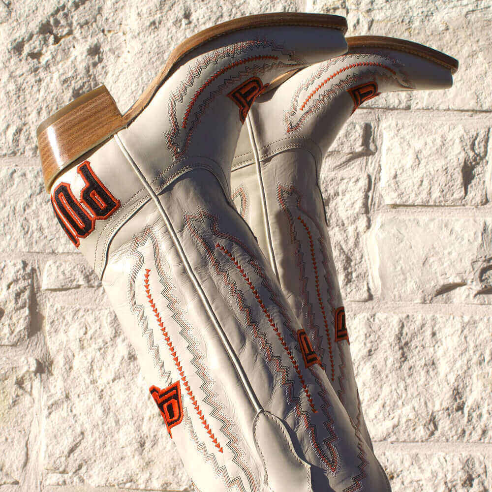 Women's Oklahoma State University Bone Cowgirl Naomi by Vaccari University