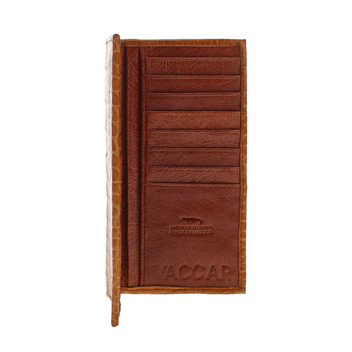 American Alligator Checkbook Wallet