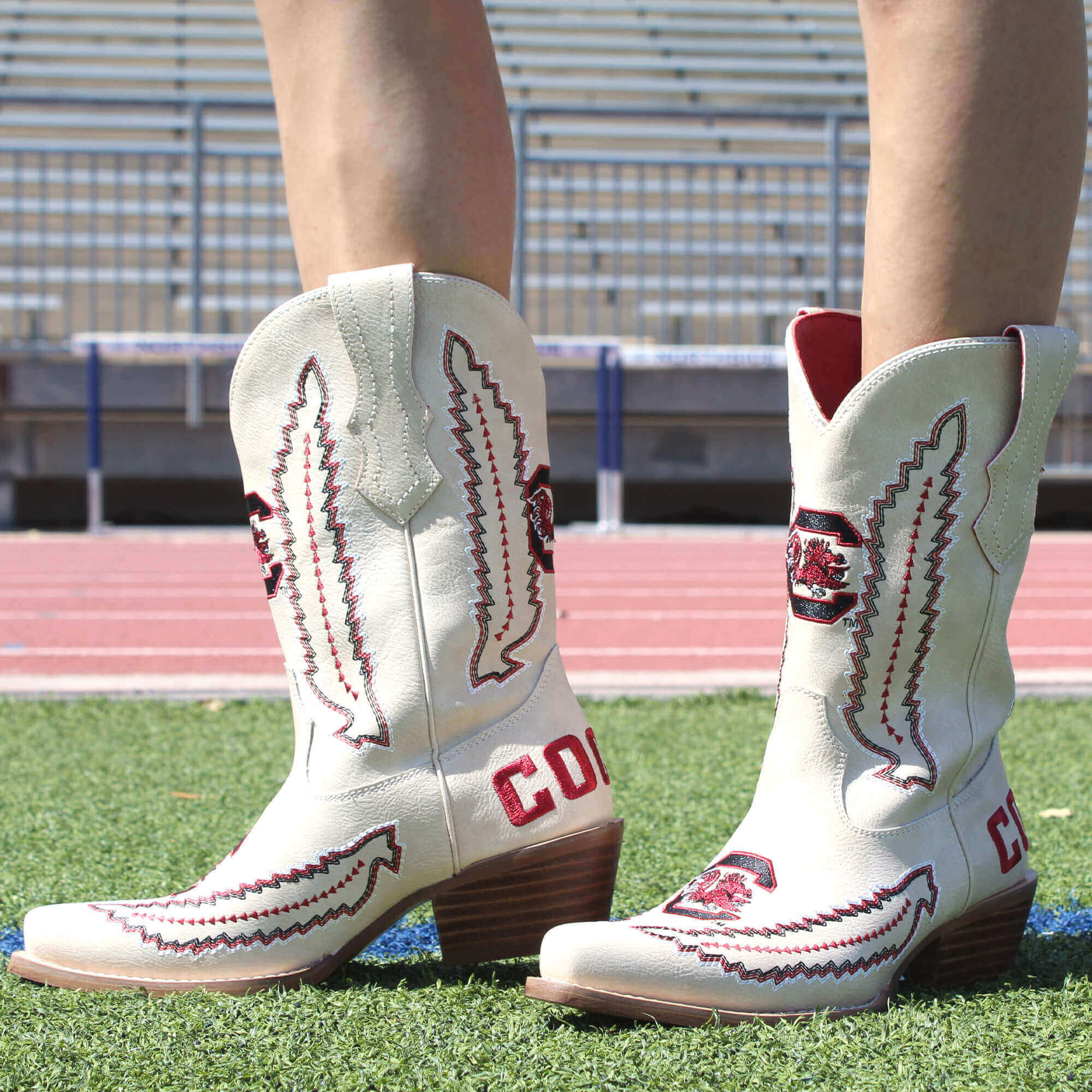 University of South Carolina Mimi Short Bone Boot By V By Vaccari