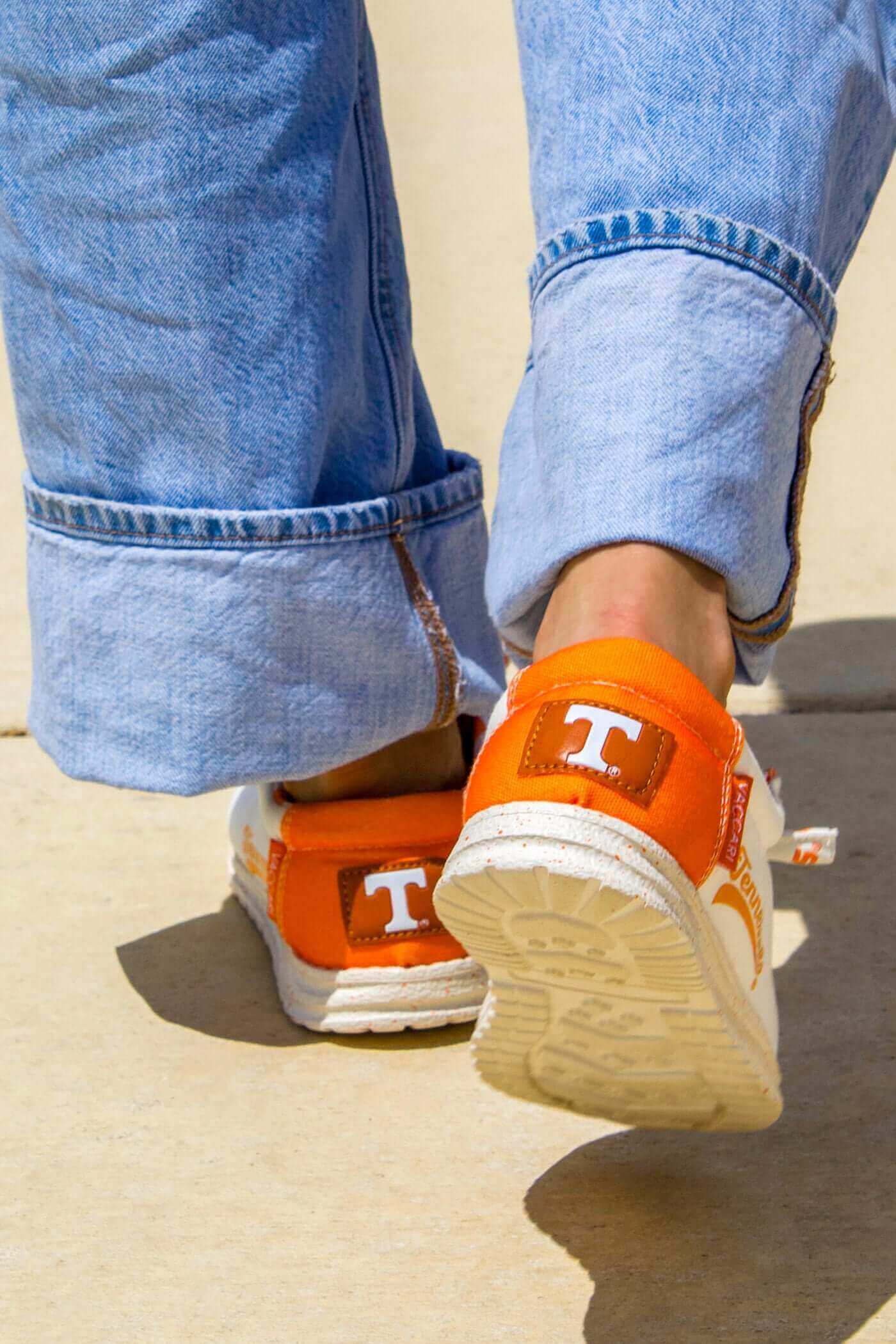 University of Tennessee Women's Canvas Shoe by Vaccari University