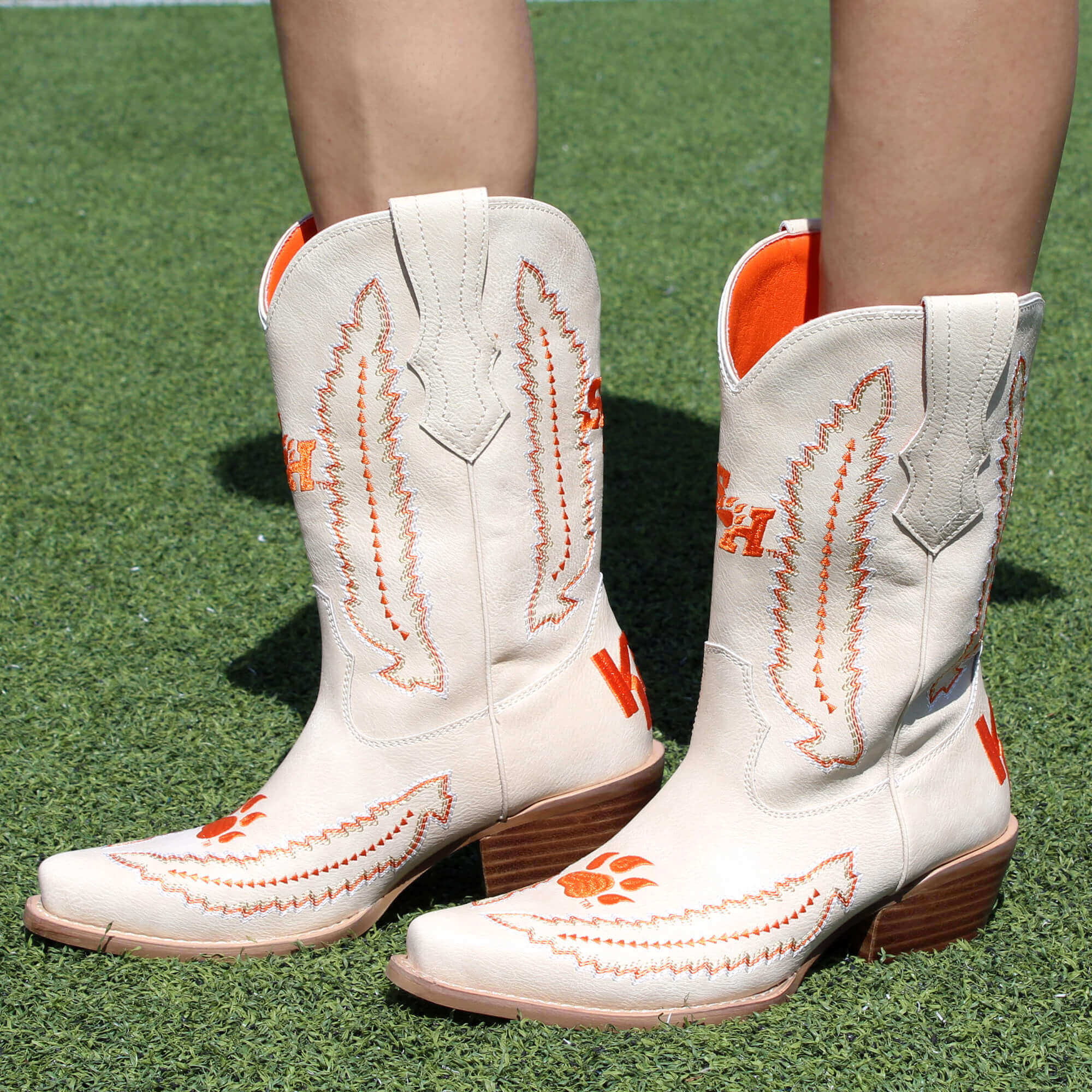 Sam Houston State University Mimi Short Bone Boot By V By Vaccari