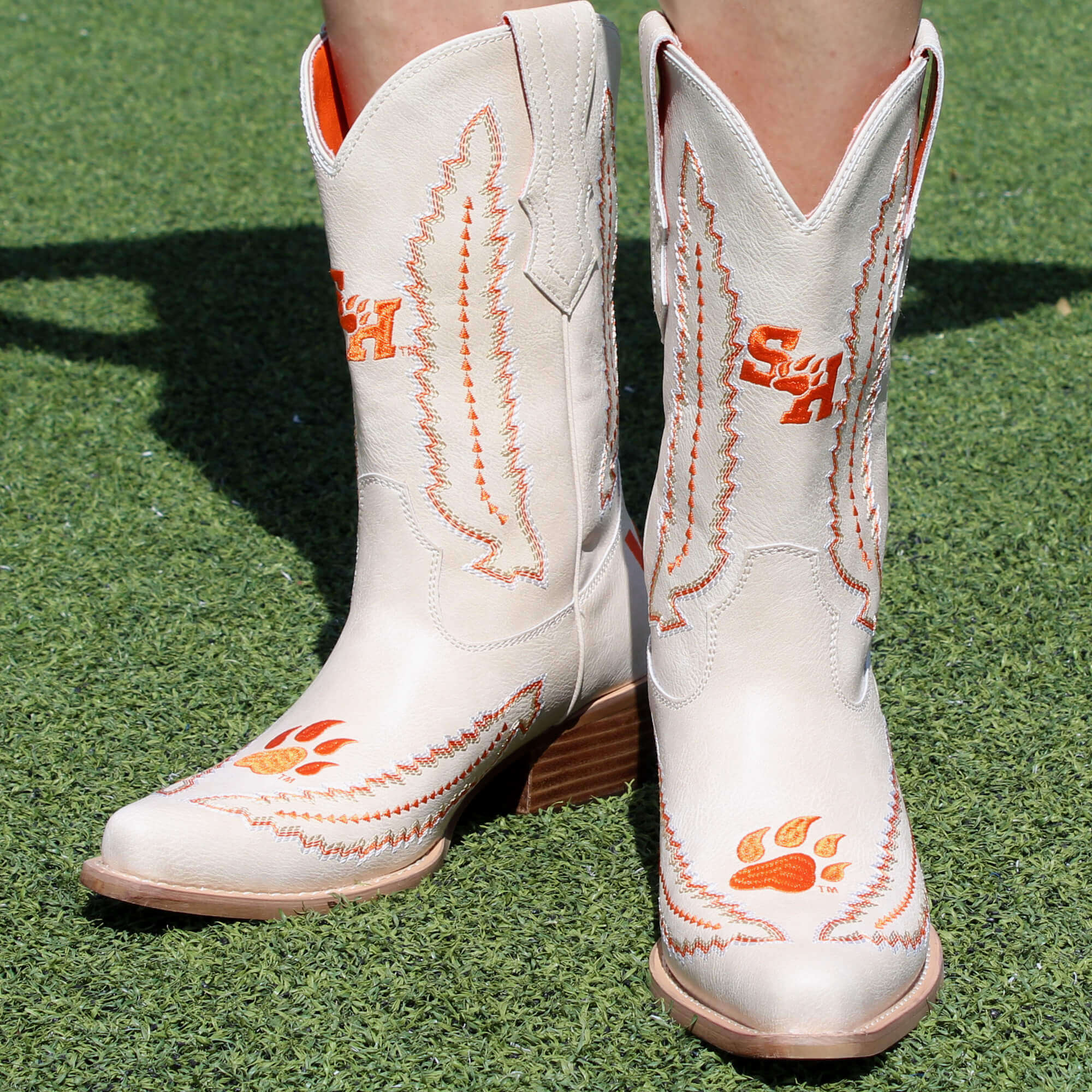 Sam Houston State University Mimi Short Bone Boot By V By Vaccari