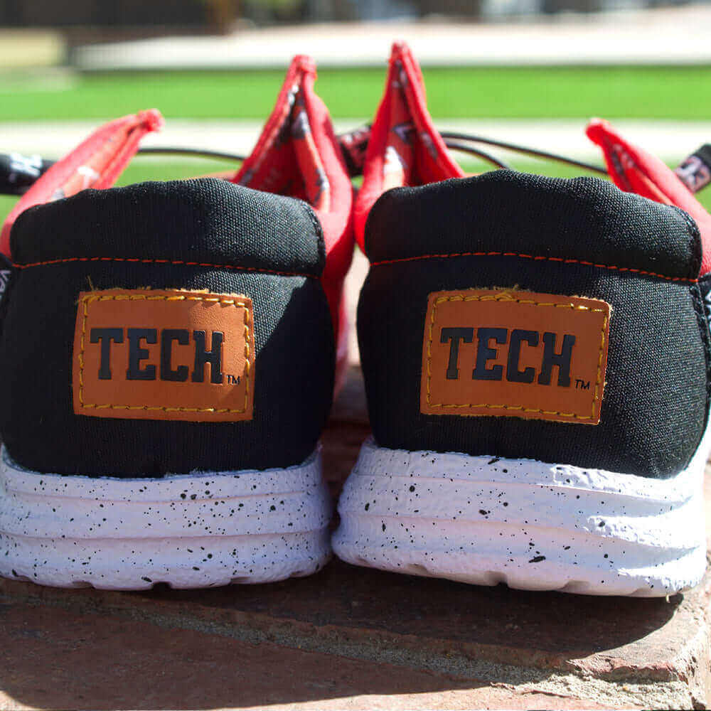 Texas Tech Canvas Shoes by Vaccari University