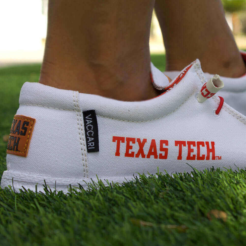 Texas Tech Canvas Shoes by Vaccari University