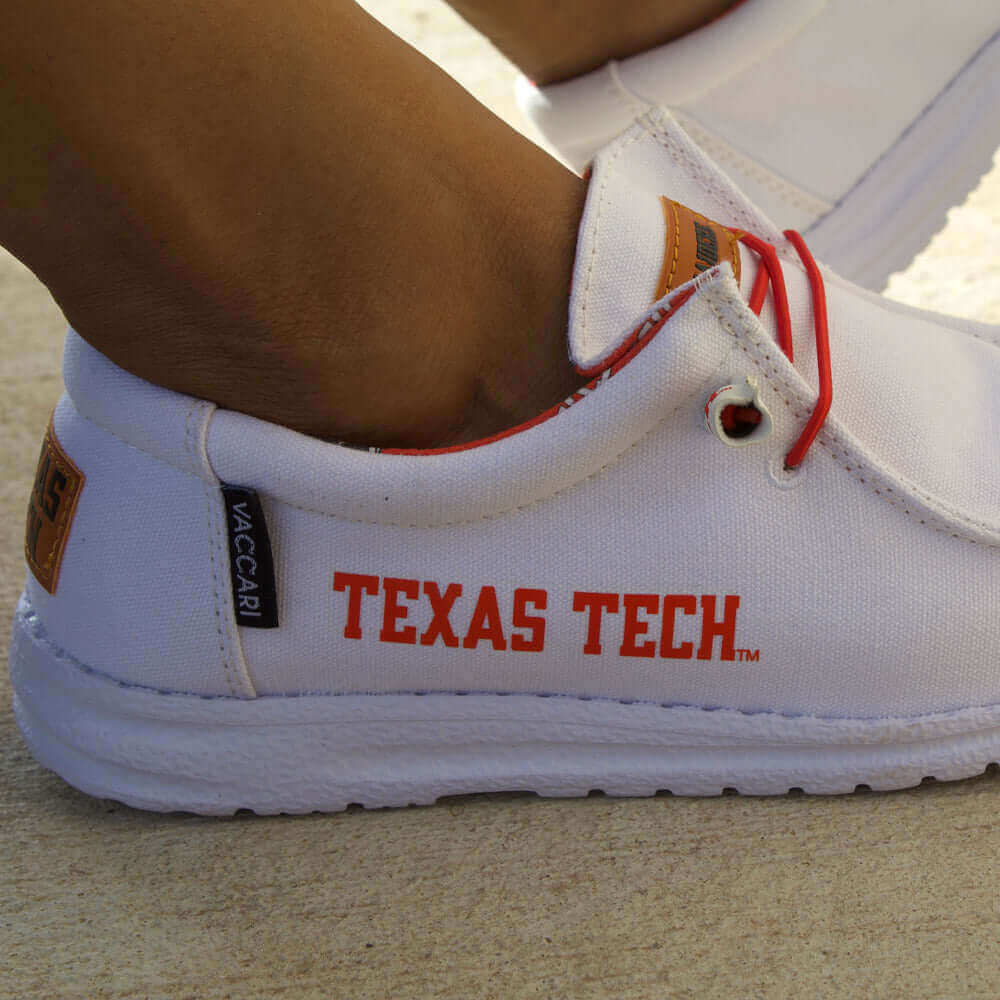 Texas Tech Canvas Shoes by Vaccari University