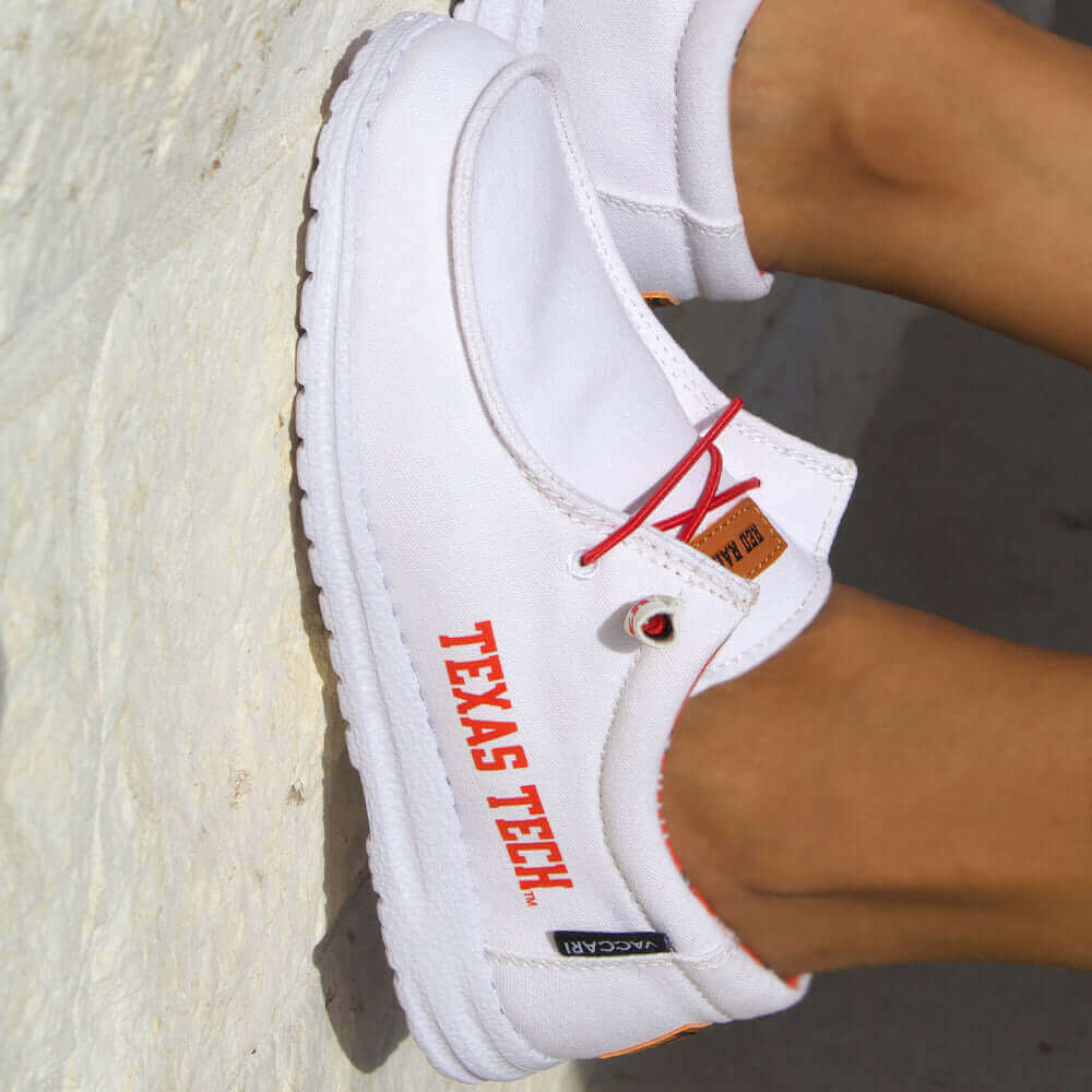 Texas Tech Canvas Shoes by Vaccari University