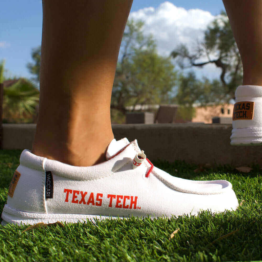 Texas Tech Canvas Shoes by Vaccari University