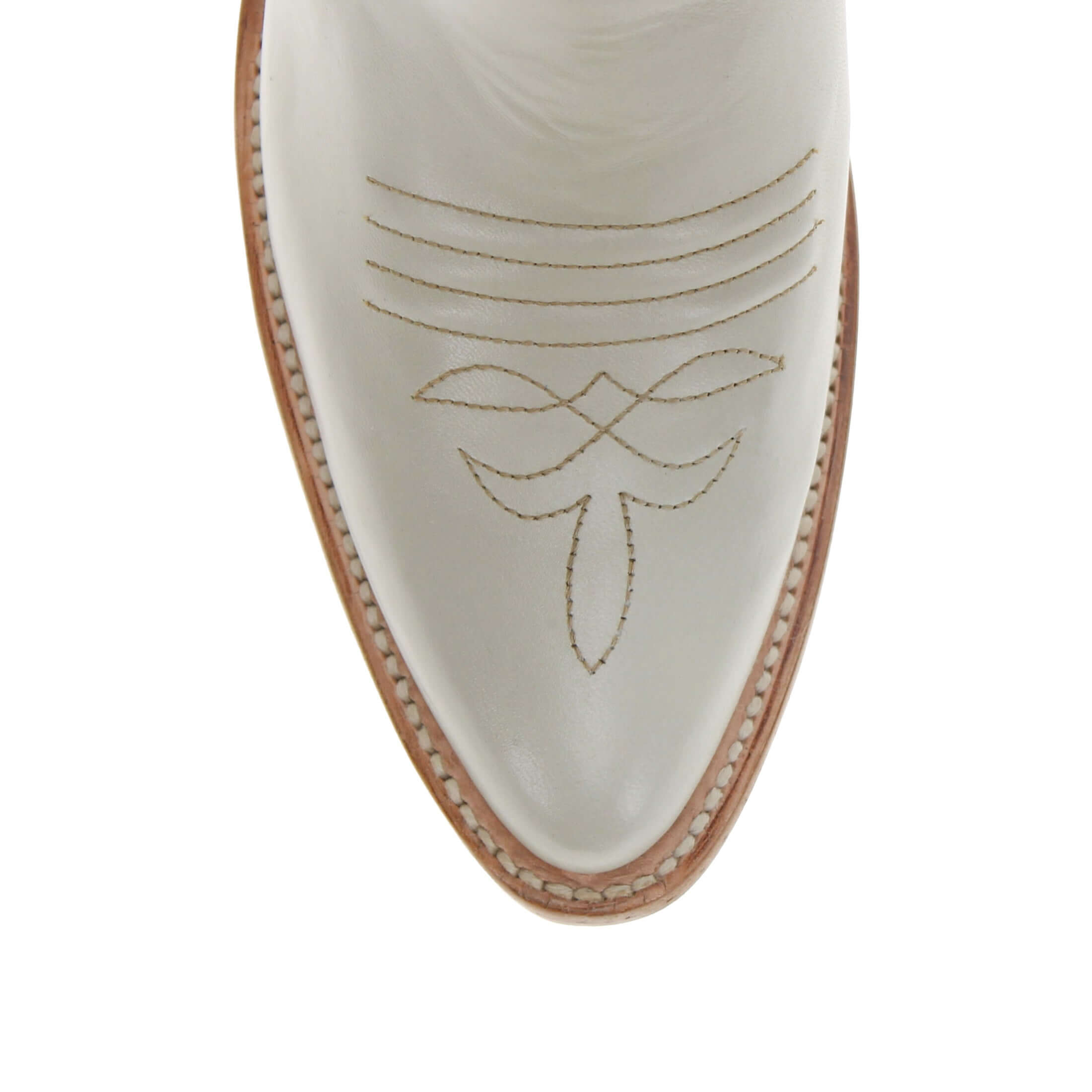 Women's Bone Leather Cowgirl Boots Quinn by Vaccari Core
