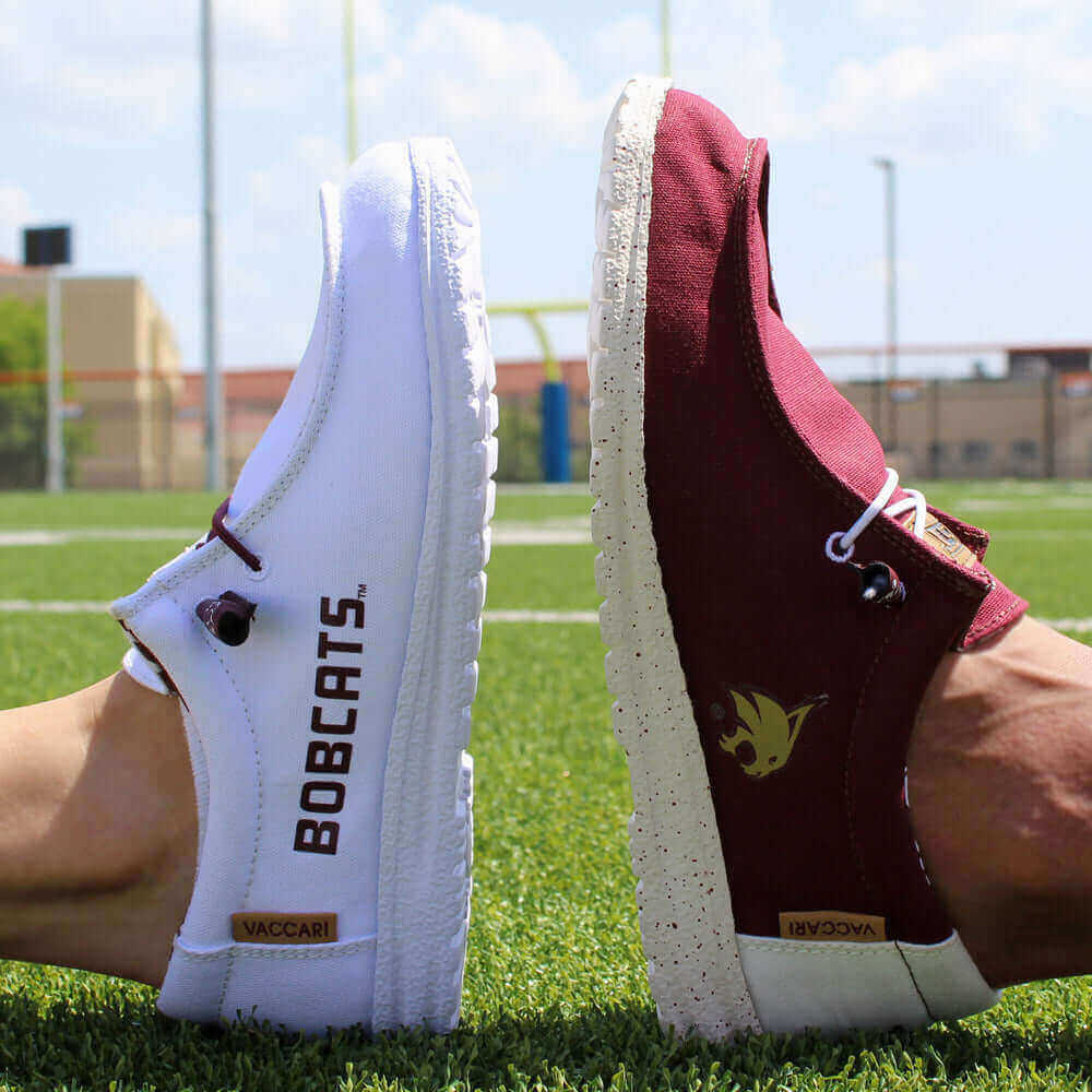 Texas State Canvas Shoes by Vaccari University