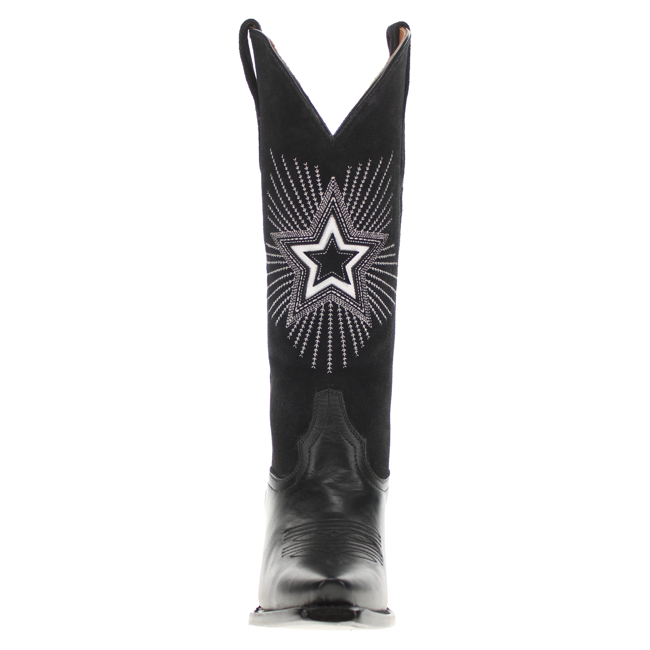 Women's Black Star Boot Stella Cowgirl Boots by Vaccari