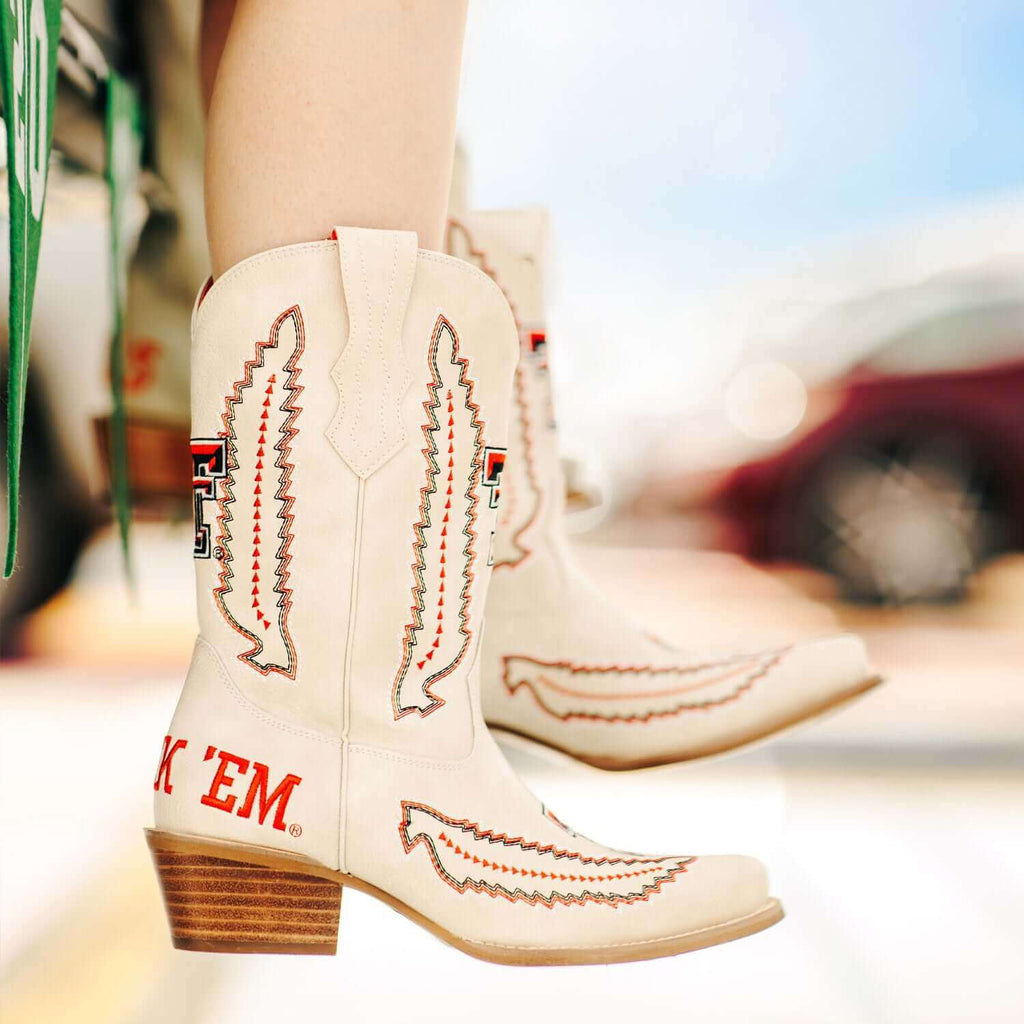 Affordable Texas Tech Cowboy Boots | Vaccari Boots