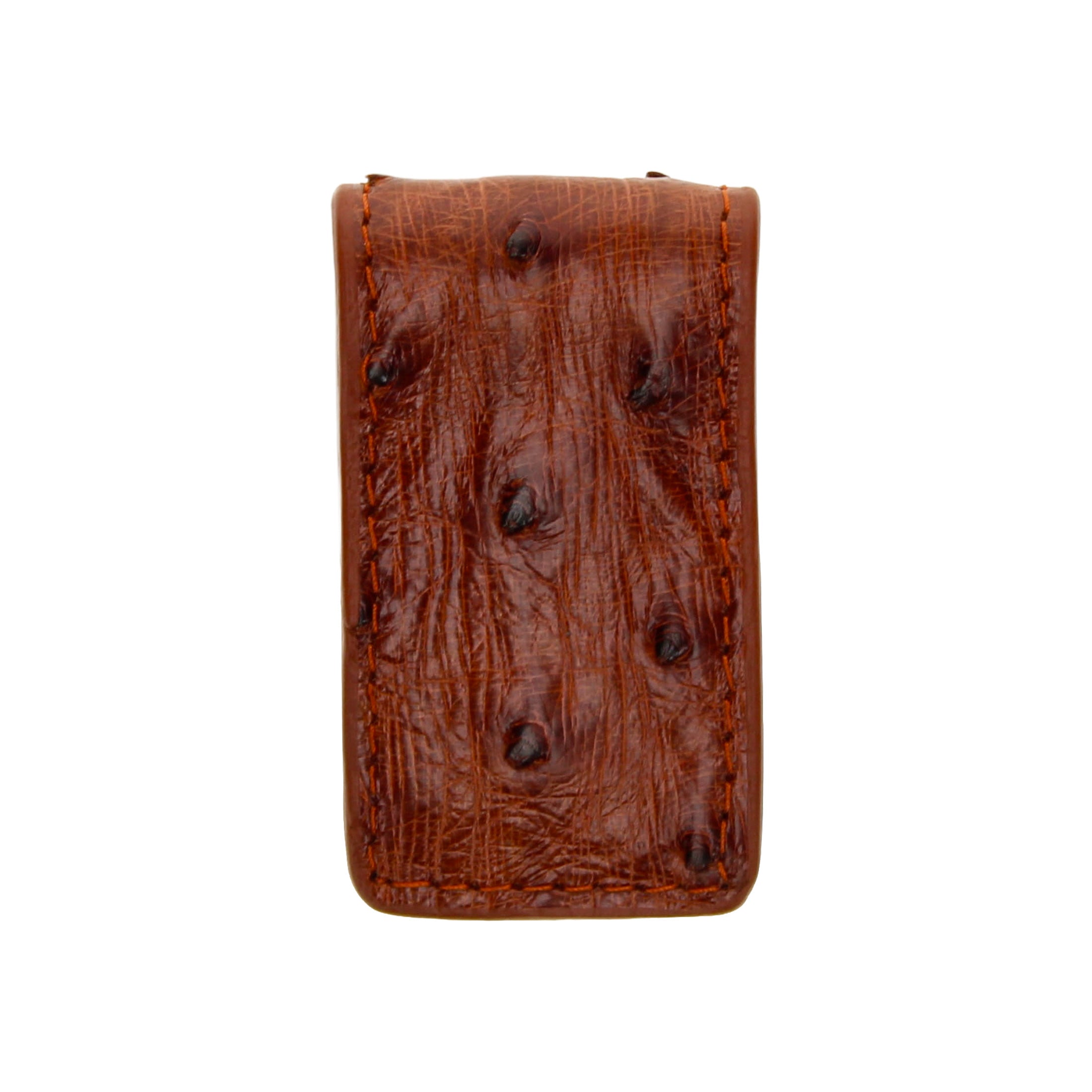 Full Quill Ostrich Money Clip