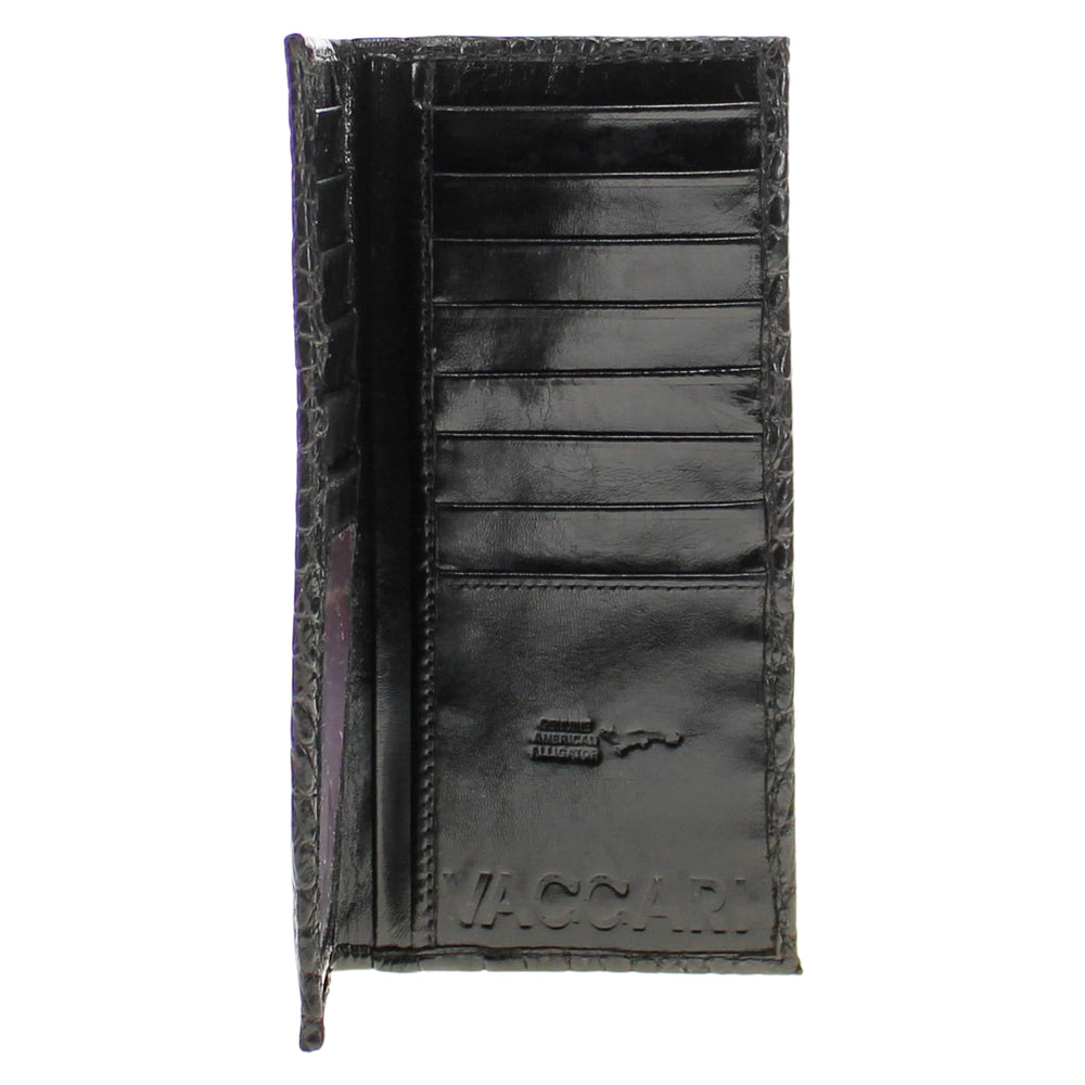 American Alligator Checkbook Wallet