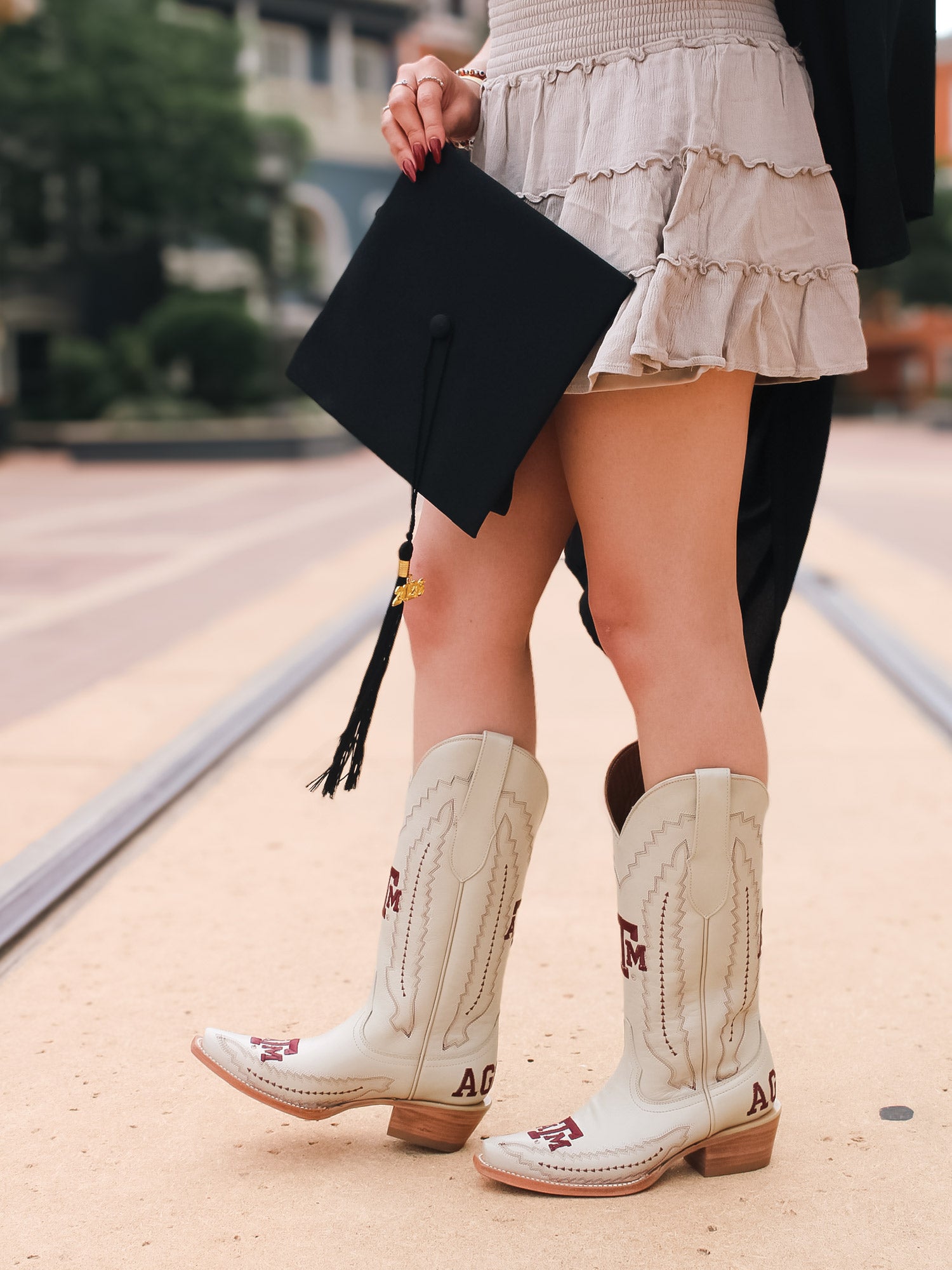 Texas A&M University Cowboy Boots for Men, Women, and Kids