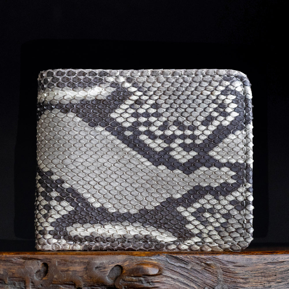 Men's Natural Python Billfold Wallet