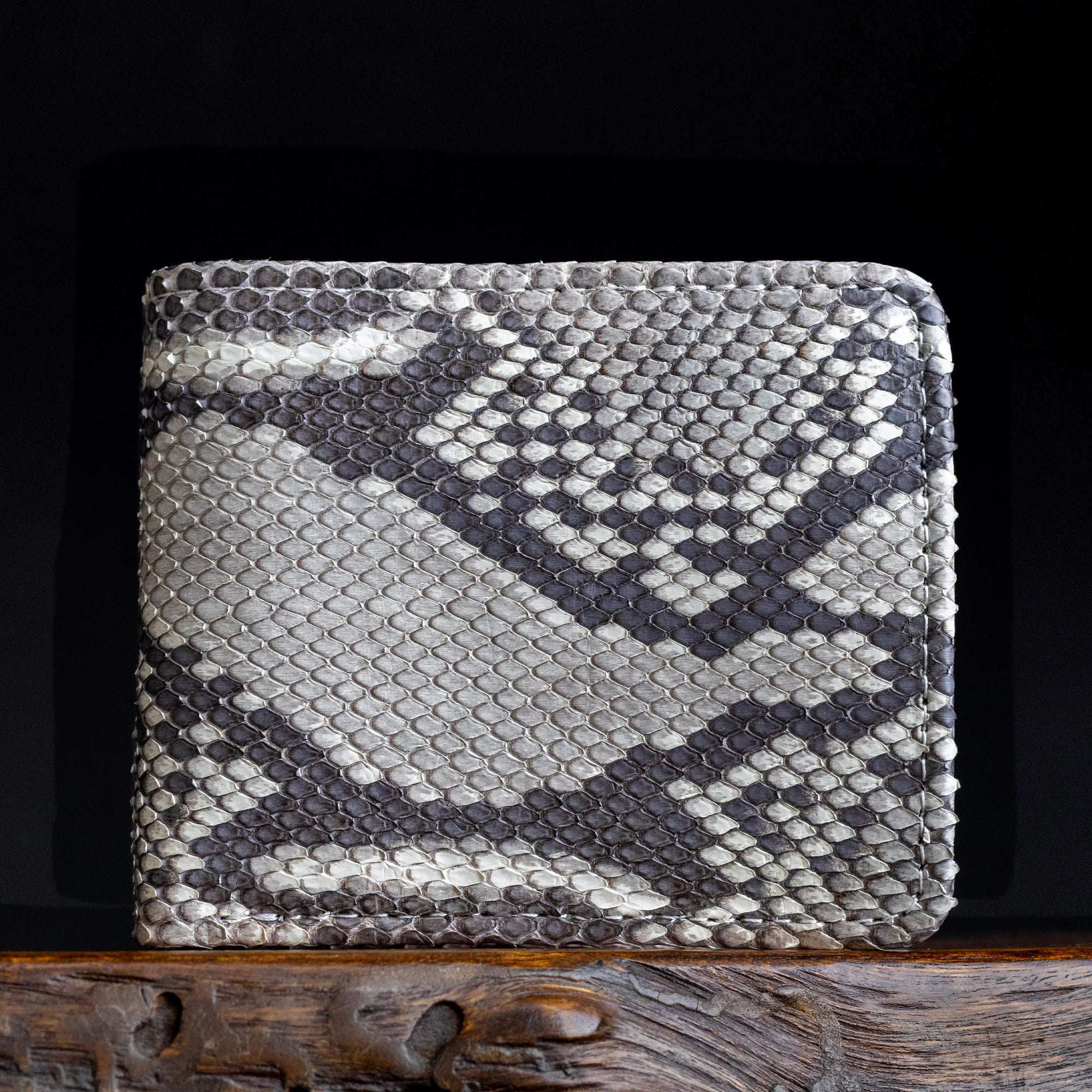 Men's Natural Python Billfold Wallet