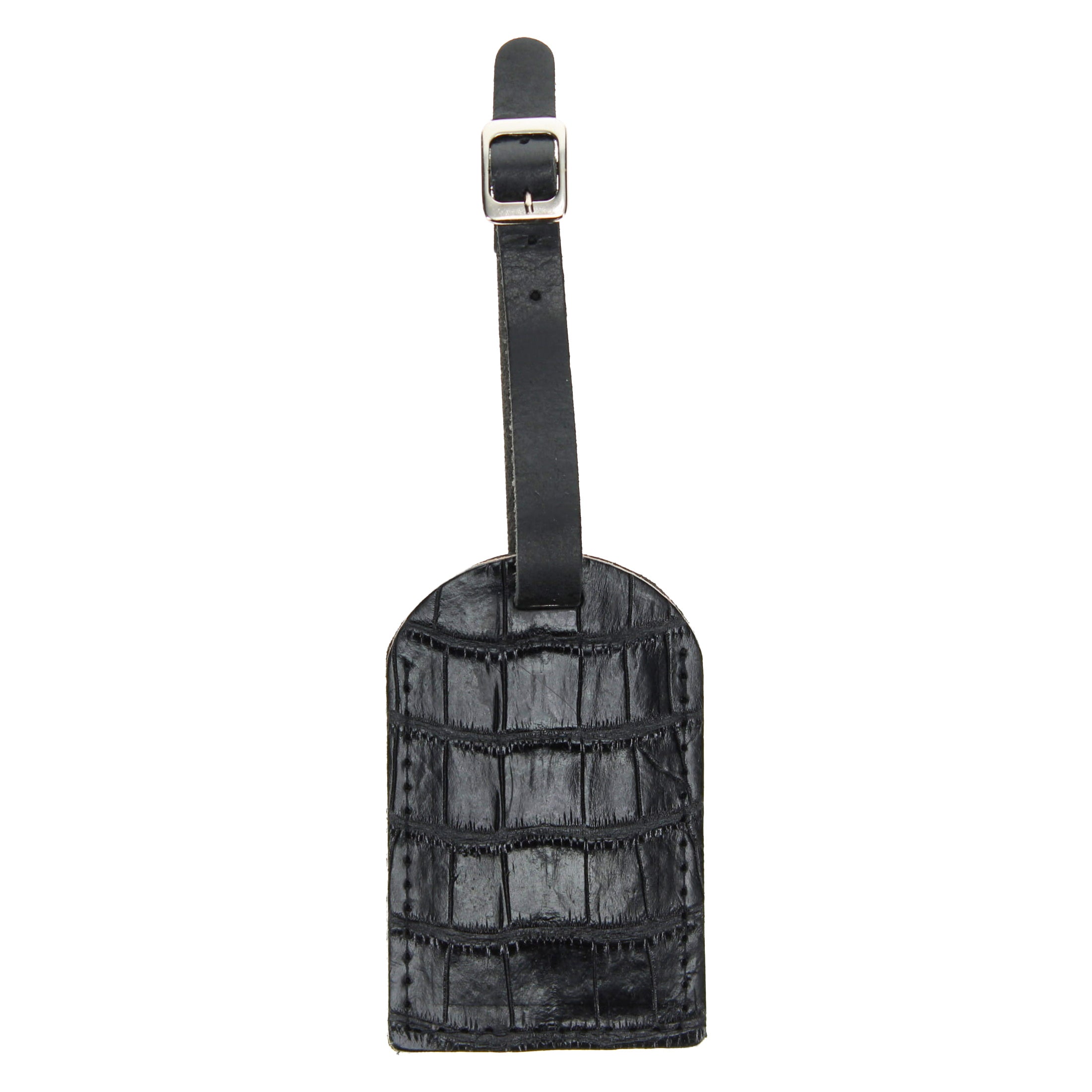 Men's Natural American Alligator Luggage Tag | Vaccari Boots