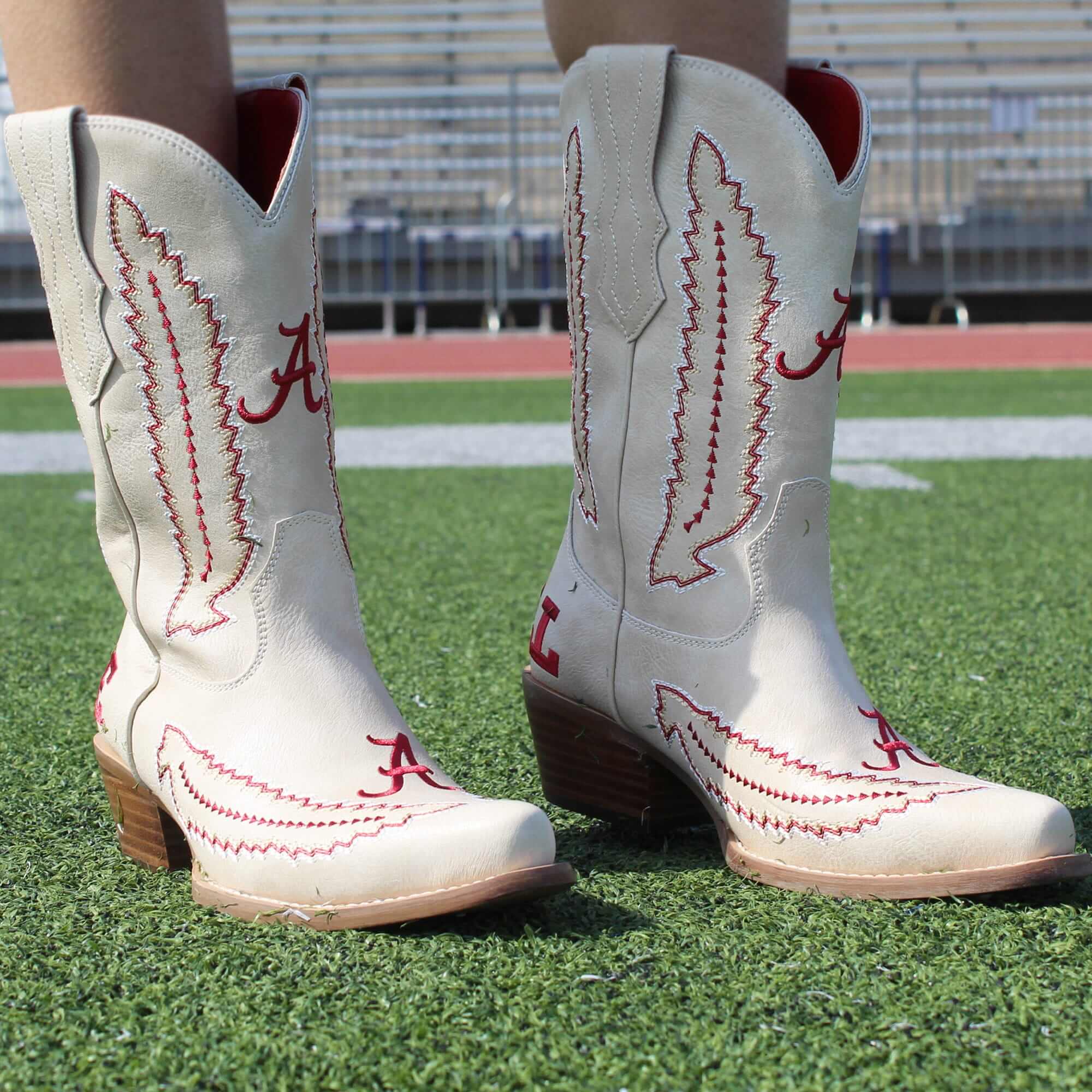 University of Alabama Mimi Short Bone Boot By V By Vaccari