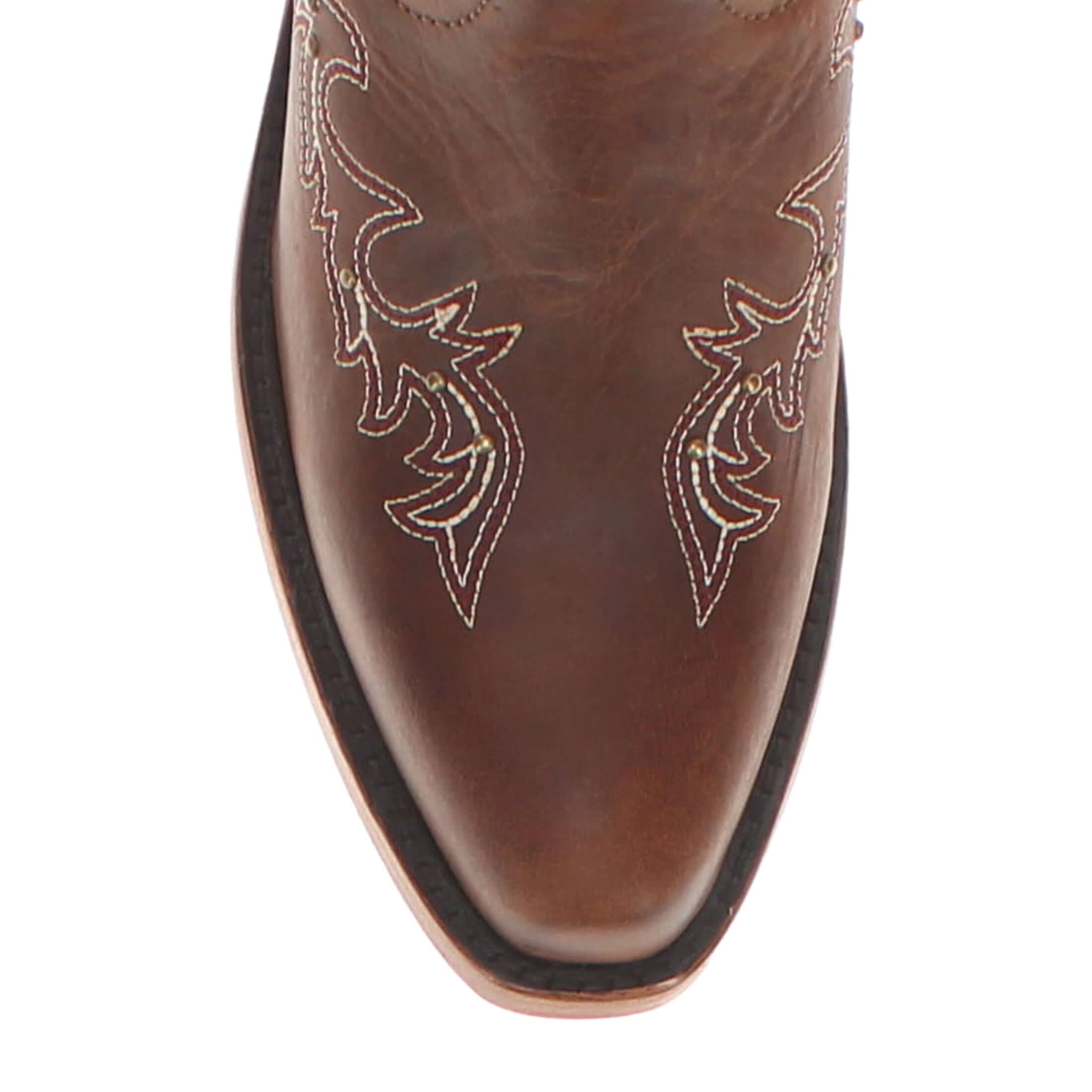 Kid's Amelia Texas A&M University Brass Studs Cowgirl Boots by Vaccari