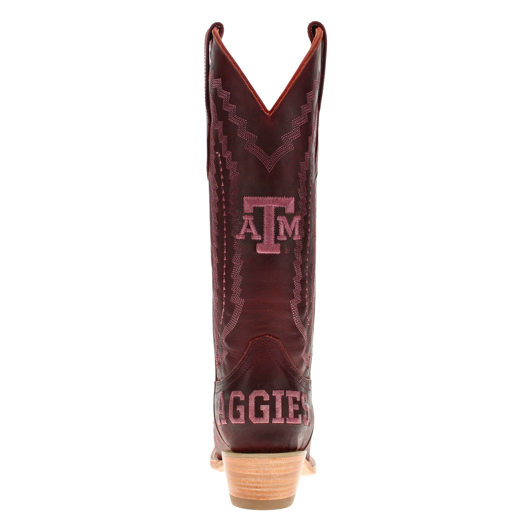 Women's Maroon Texas A&M Cowgirl Boots Naomi by Vaccari