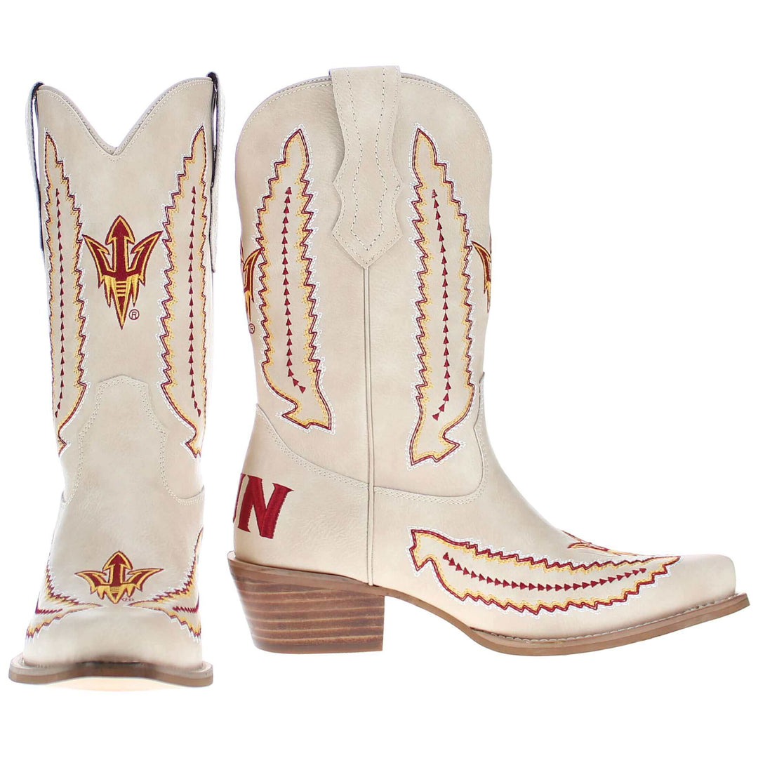 Arizona State University Mimi Short Bone Boot By V By Vaccari