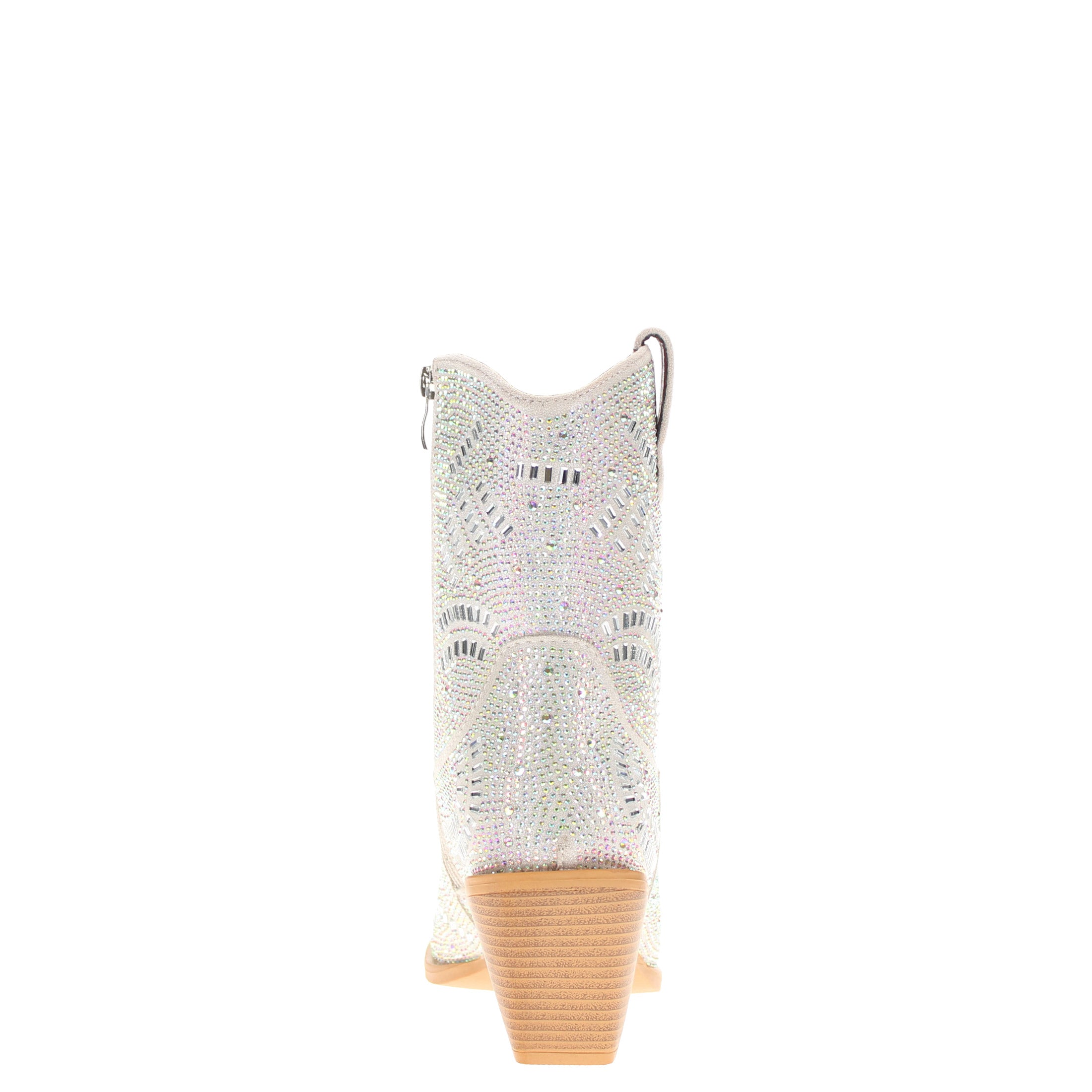 Women's Arizona State University Natural Bling Cowgirl Booties Jade by V by Vaccari