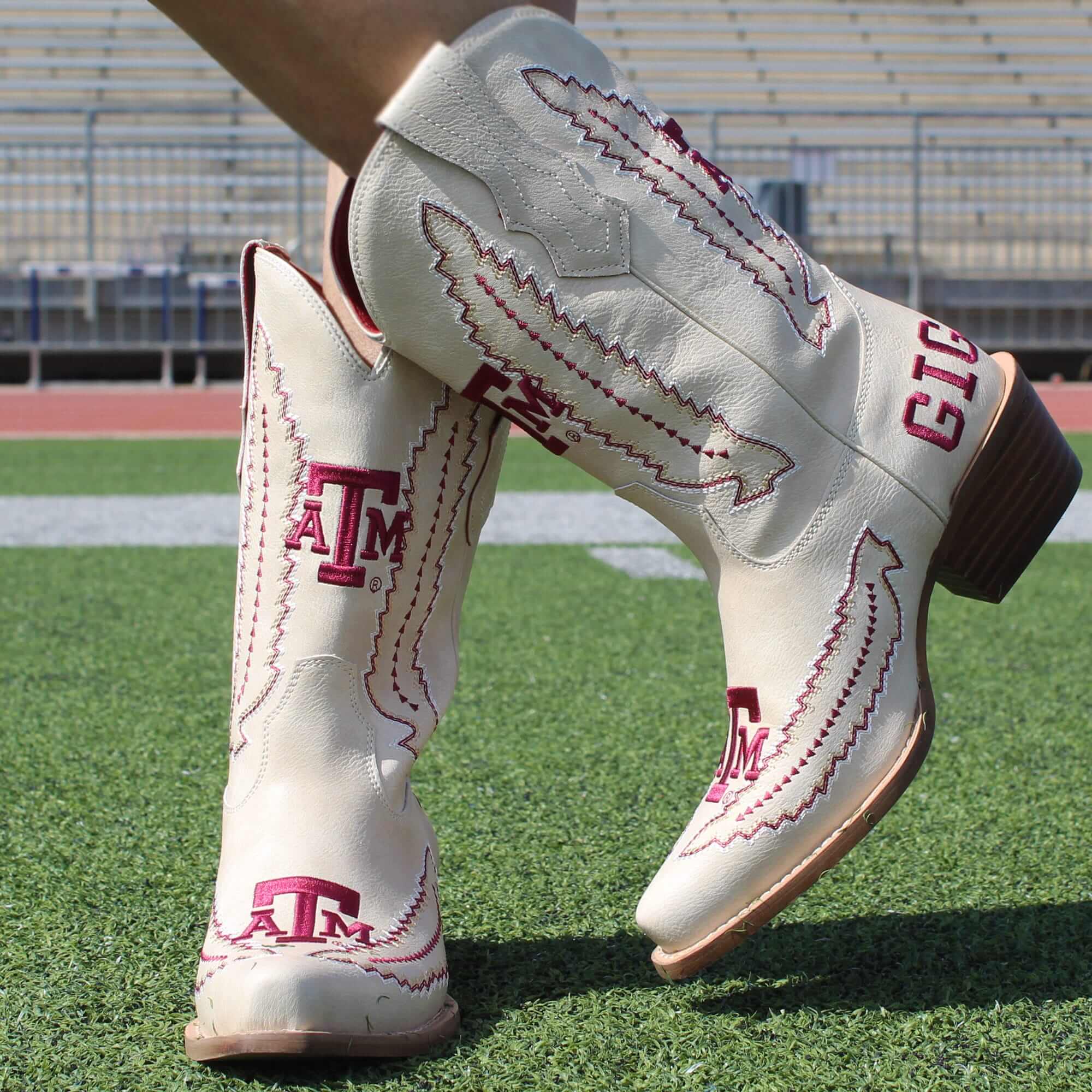 Texas A&M University Mimi Short Bone Boot By V By Vaccari