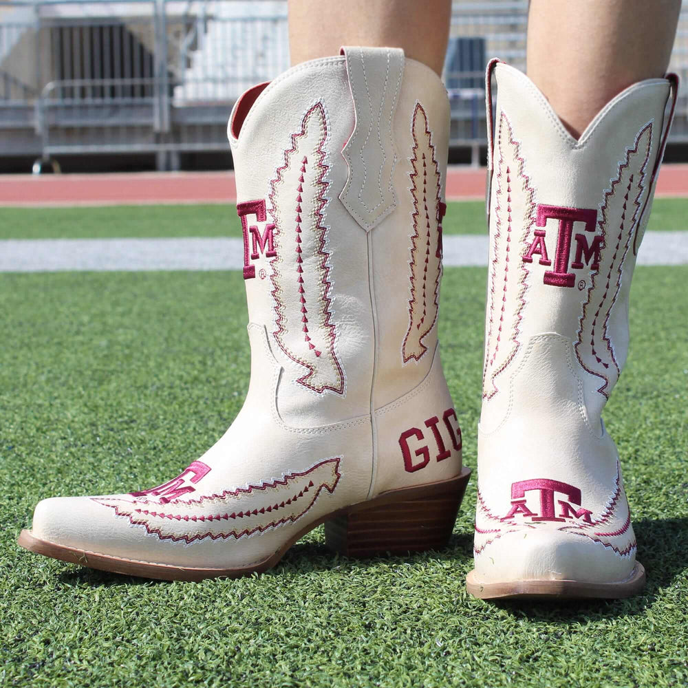 Texas A&M University Mimi Short Bone Boot By V By Vaccari