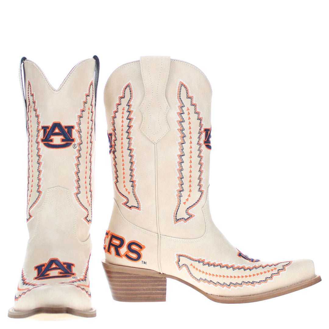Auburn University Mimi Short Bone Boot By V By Vaccari