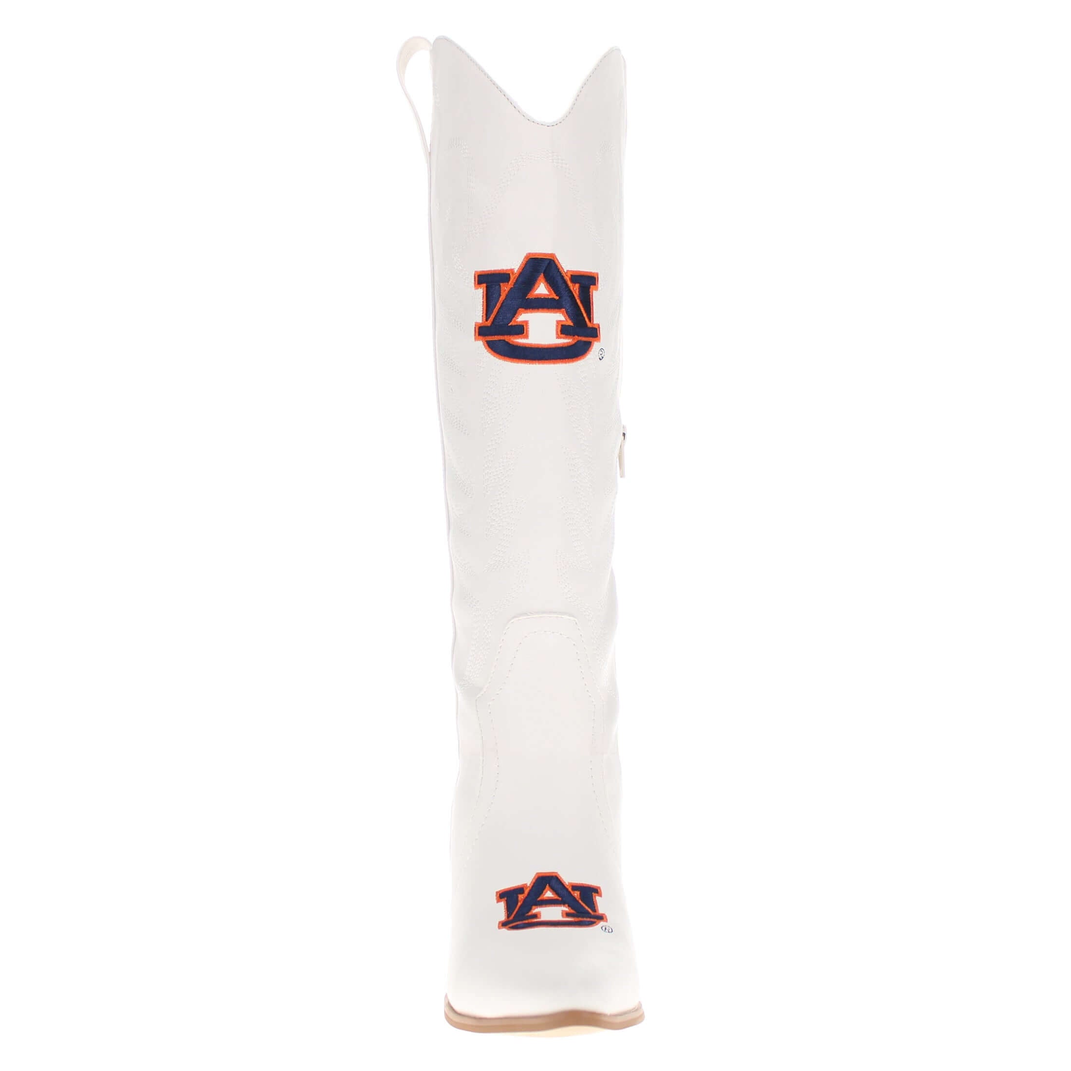 Auburn University Blair Tall White Boot By V By Vaccari