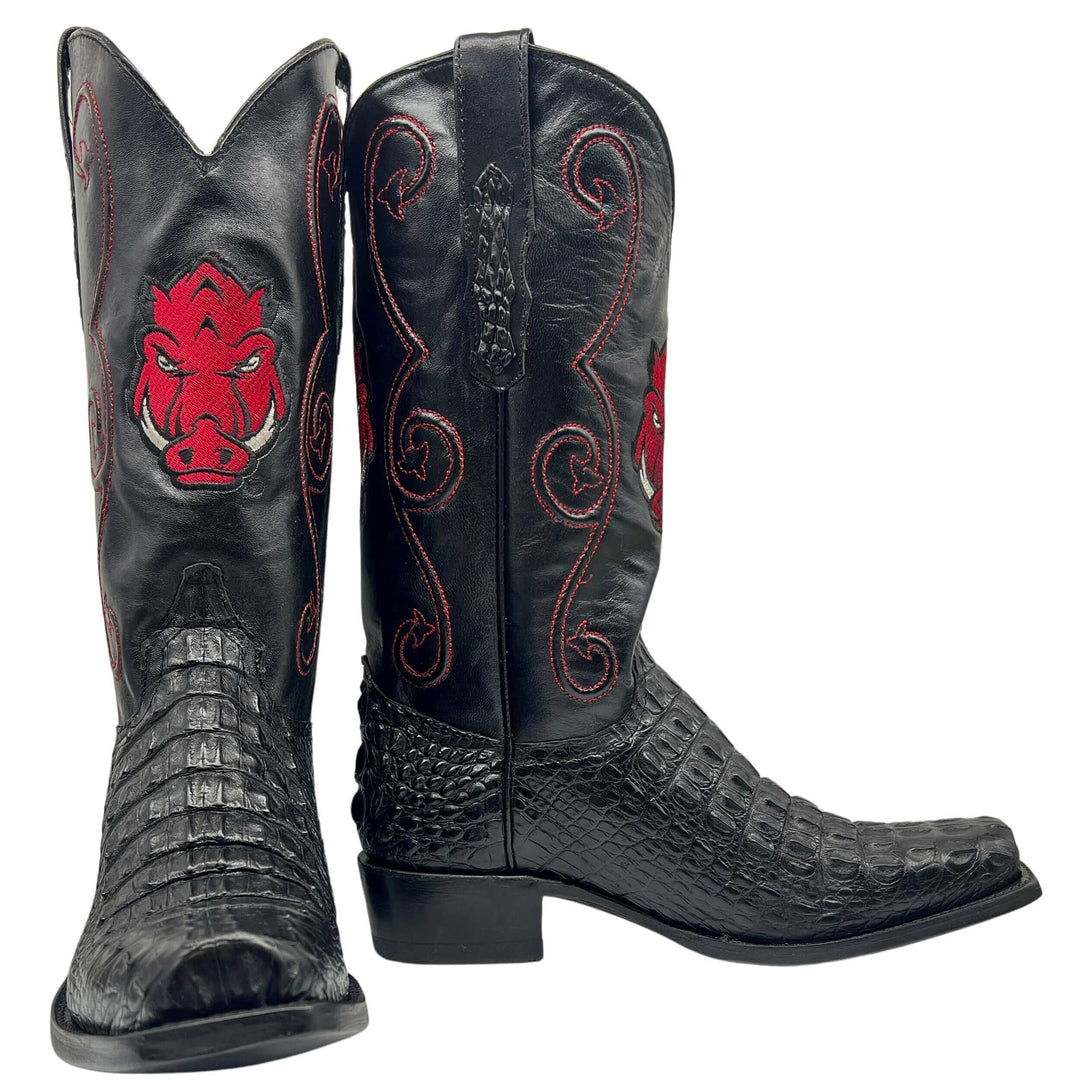 University of Arkansas Razorback Cowboy Boots for Men, Women, and Kid's ...