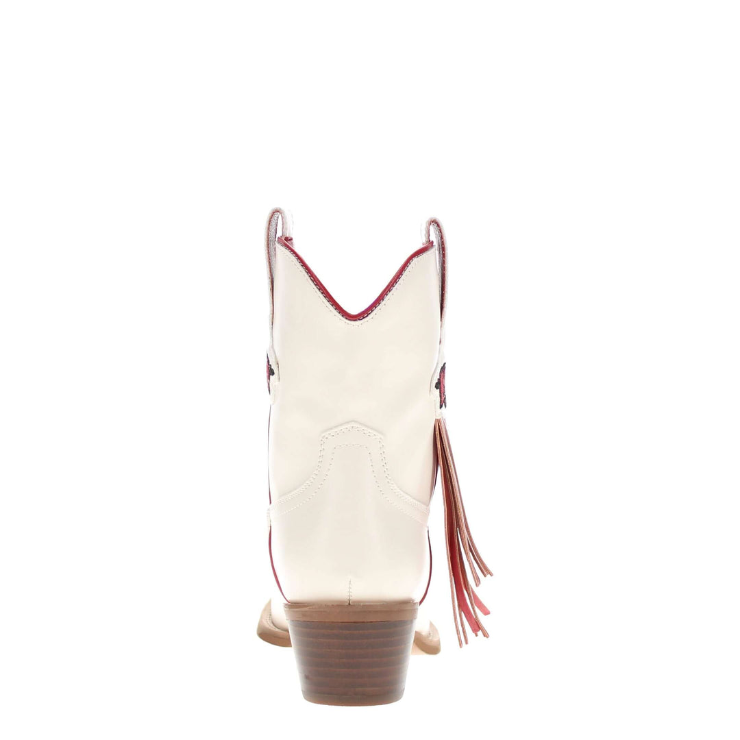Women's University of Arkansas Bone Fringe Bootie Lucy By V By Vaccari