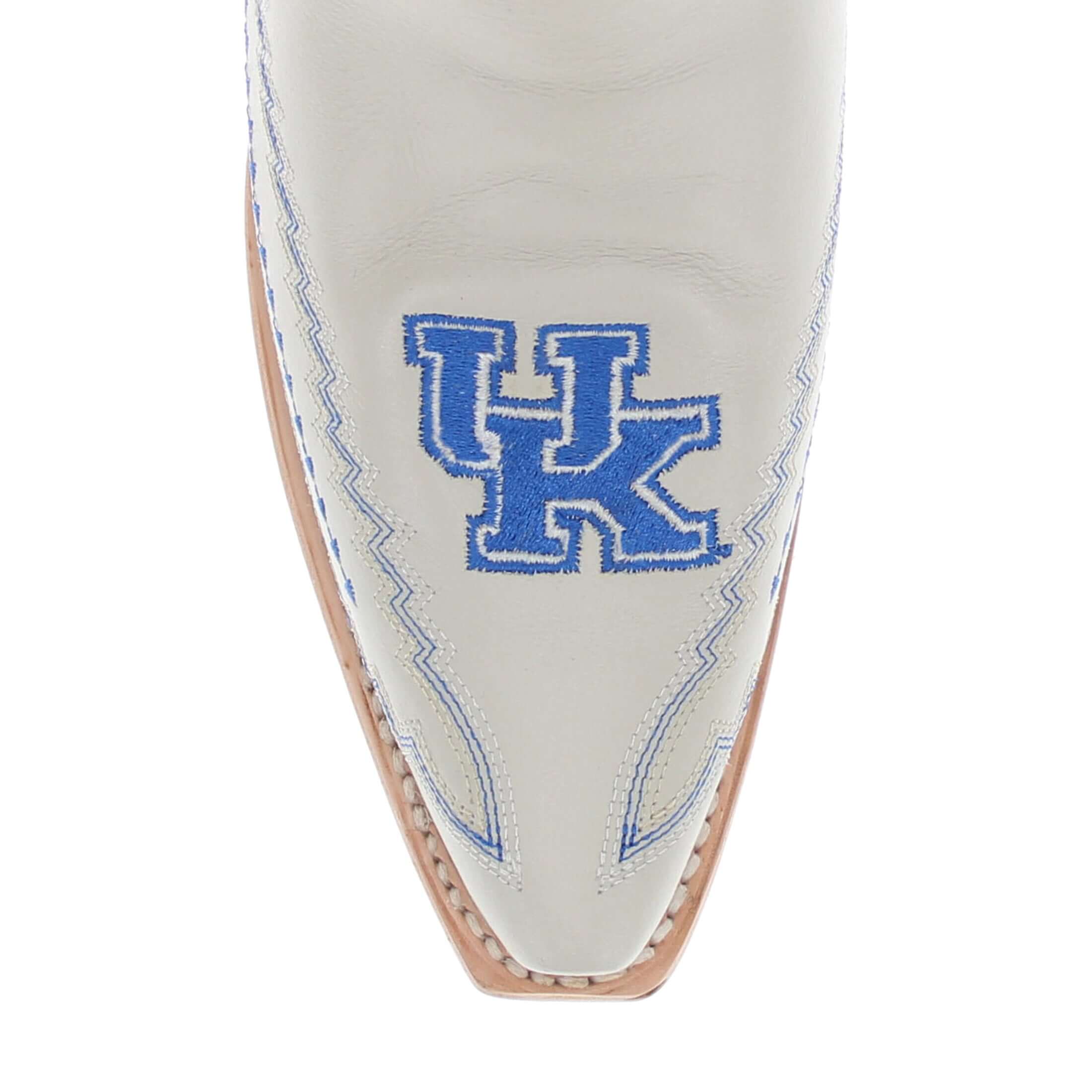 Women's University of Kentucky Bone Snip Toe Cowgirl Boots Naomi by Vaccari